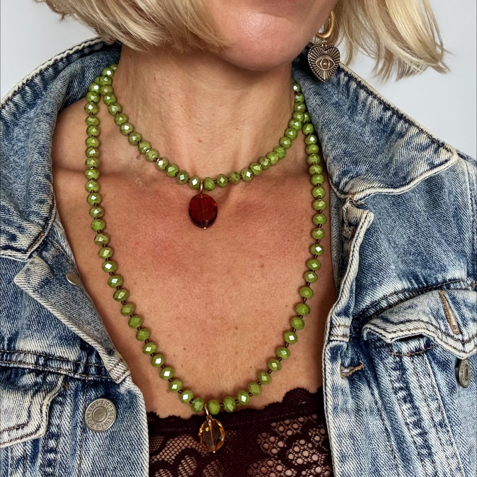 Crystal Layering Necklace