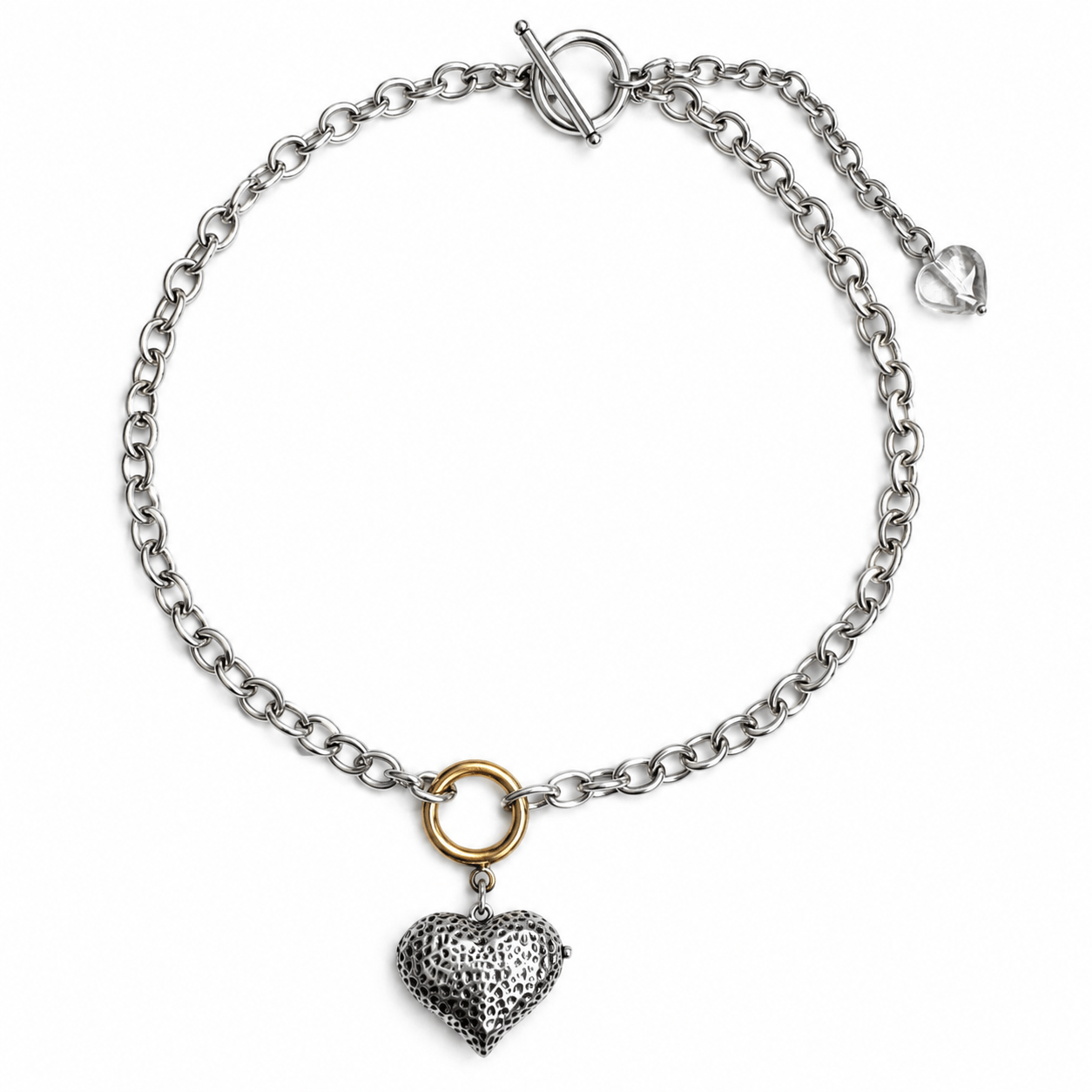 Follow Your Heart Locket Choker Necklace