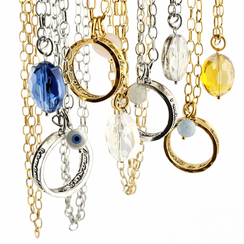 I Welcome Miracles Ring Original Necklace