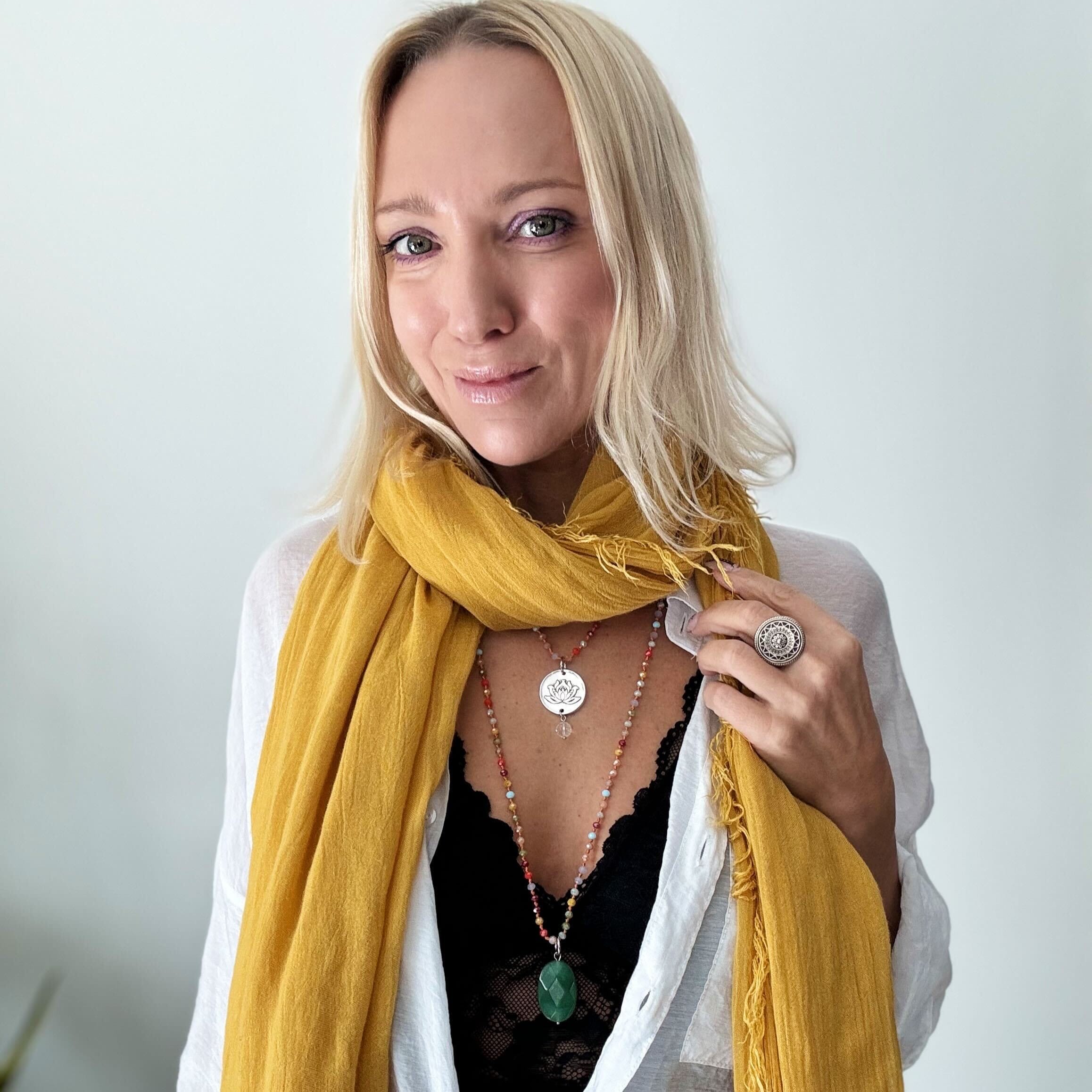 Just Breathe Lotus Original Necklace