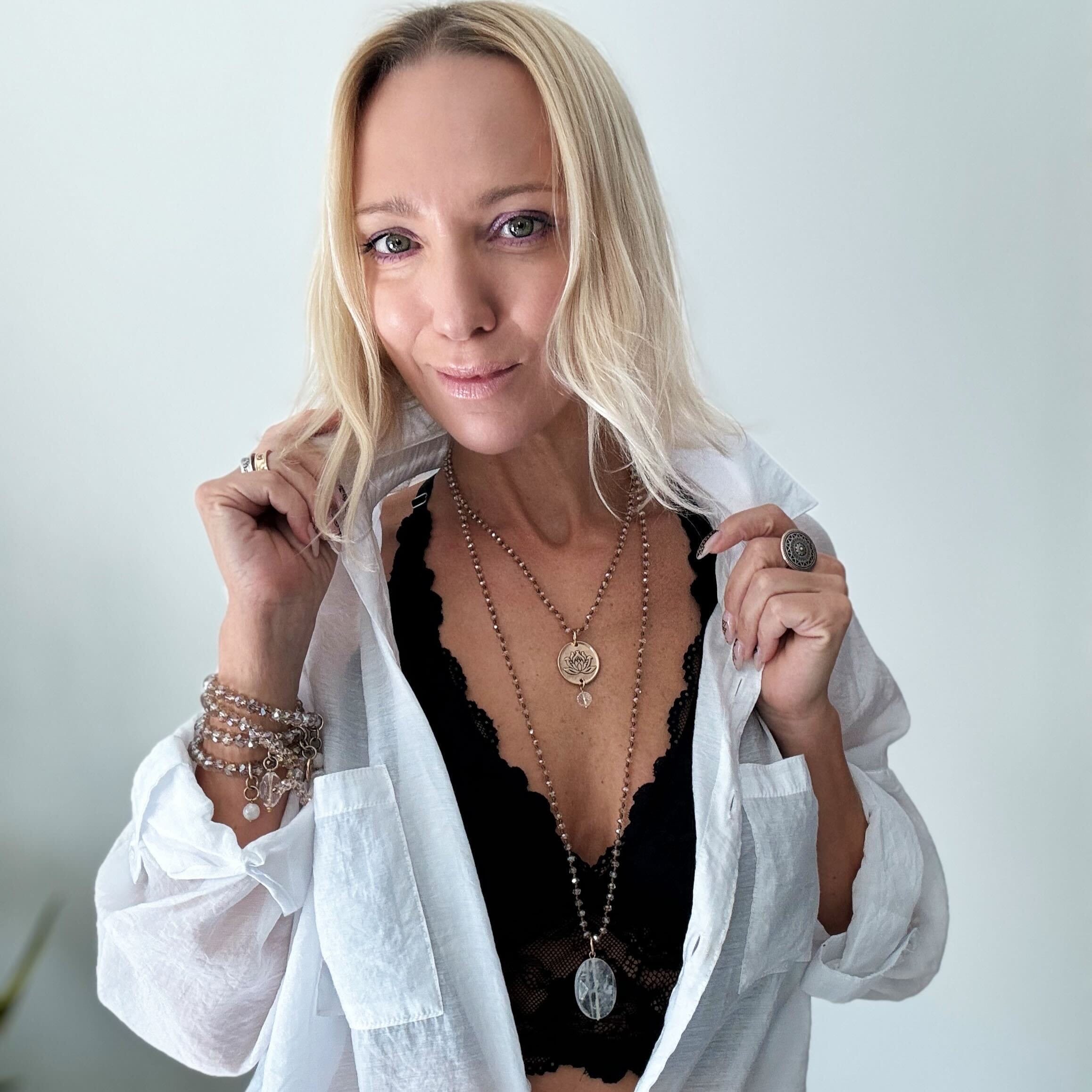 Just Breathe Lotus Original Necklace