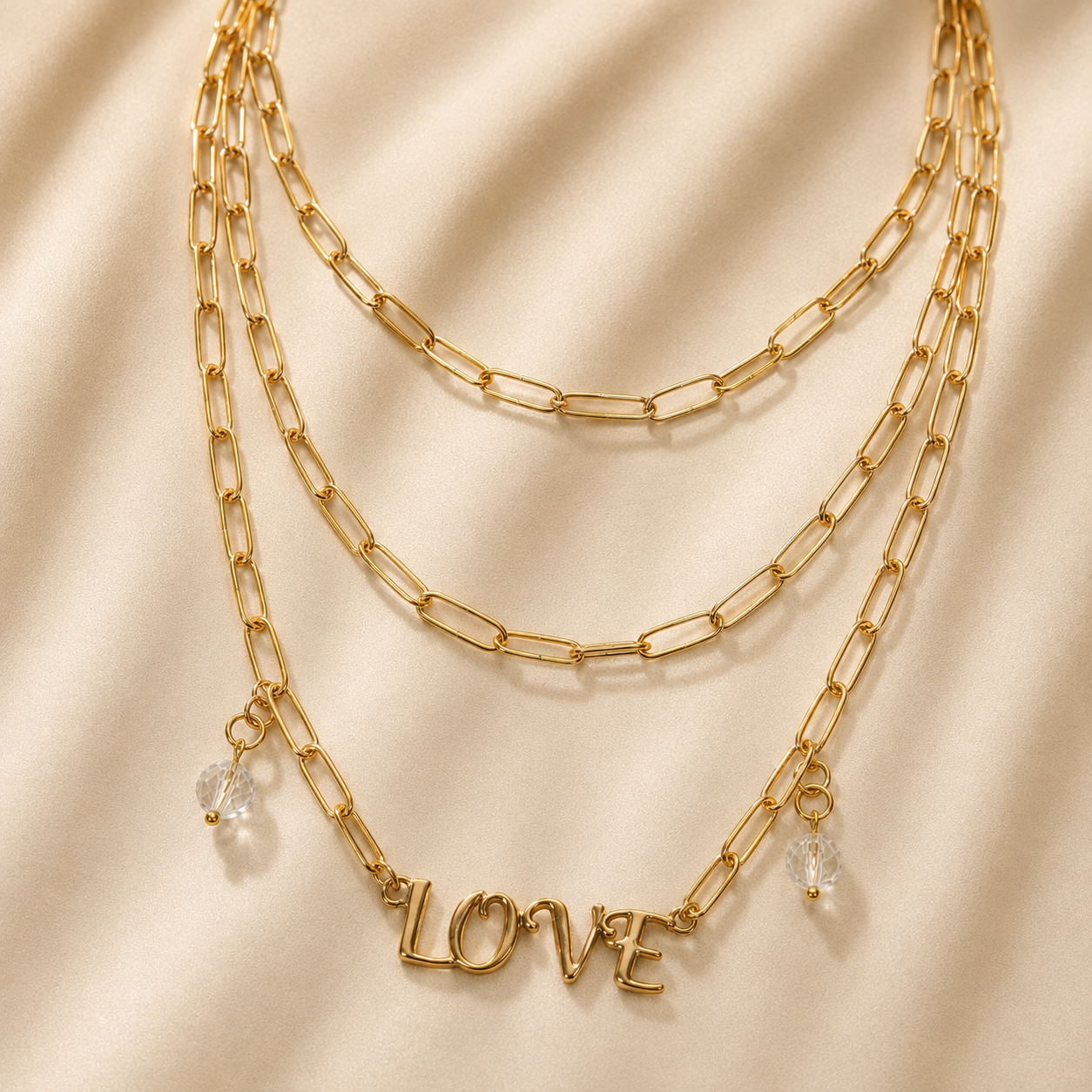 Love Long Chain Necklace
