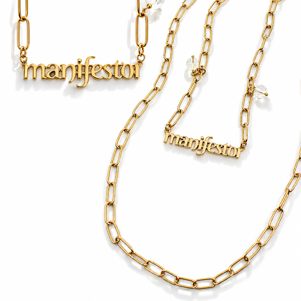Manifestor Long Chain Necklace