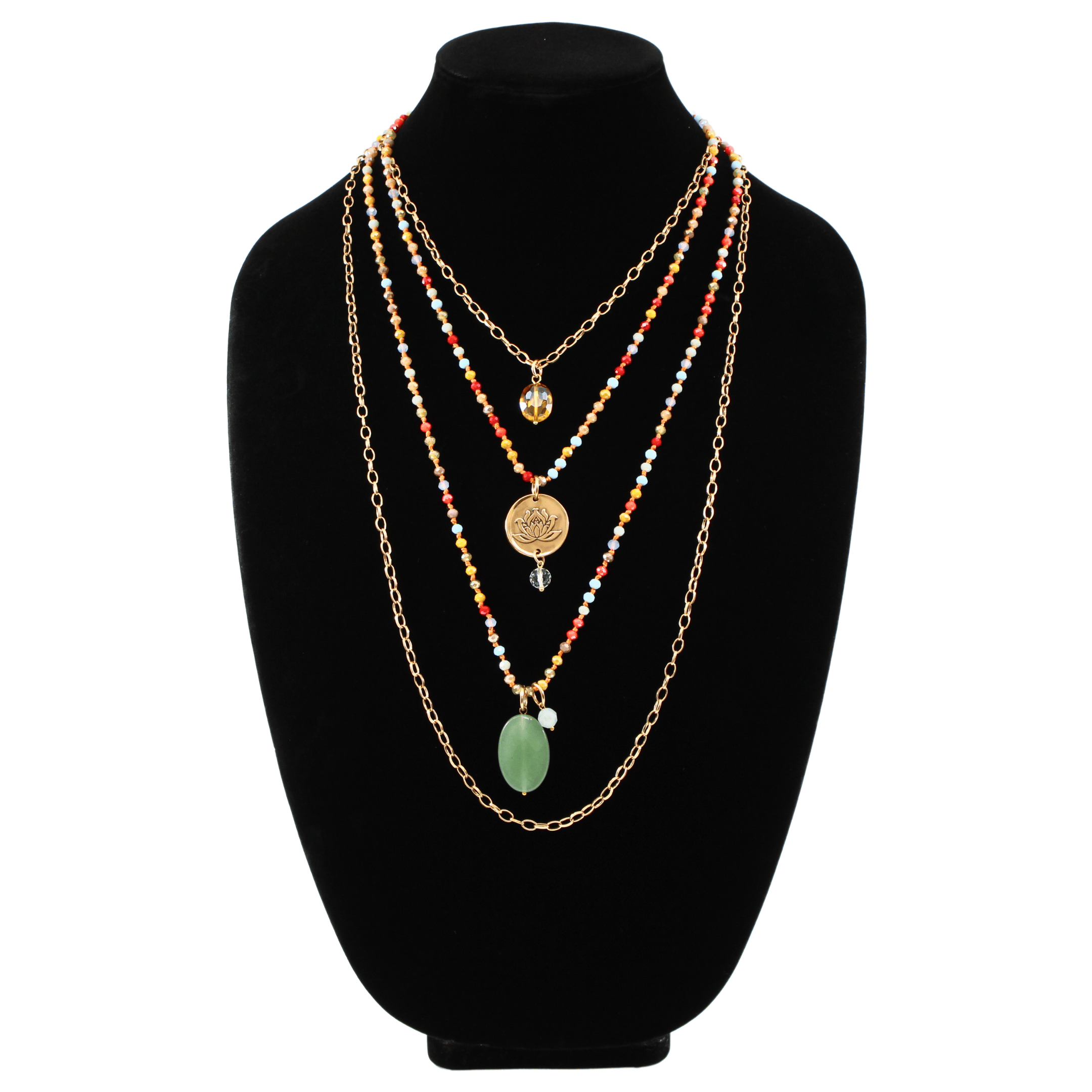 Just Breathe Original Necklace Layering Set