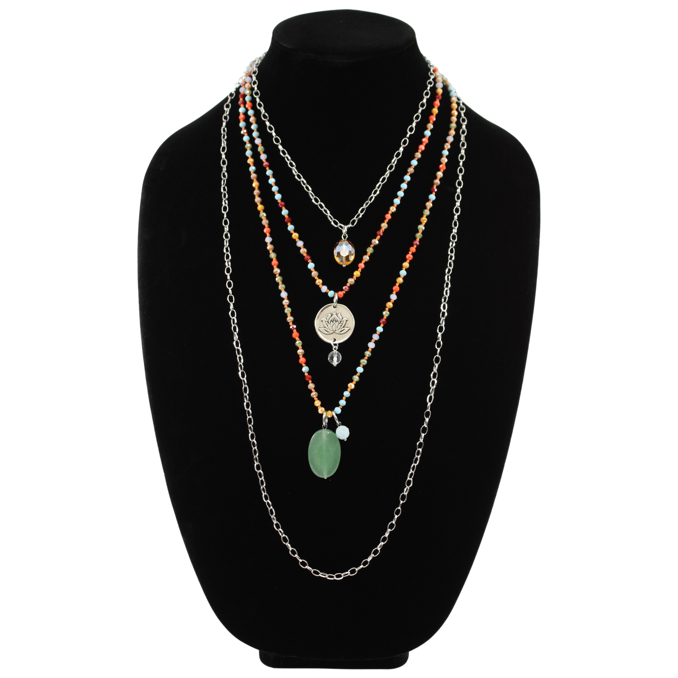 Just Breathe Original Necklace Layering Set