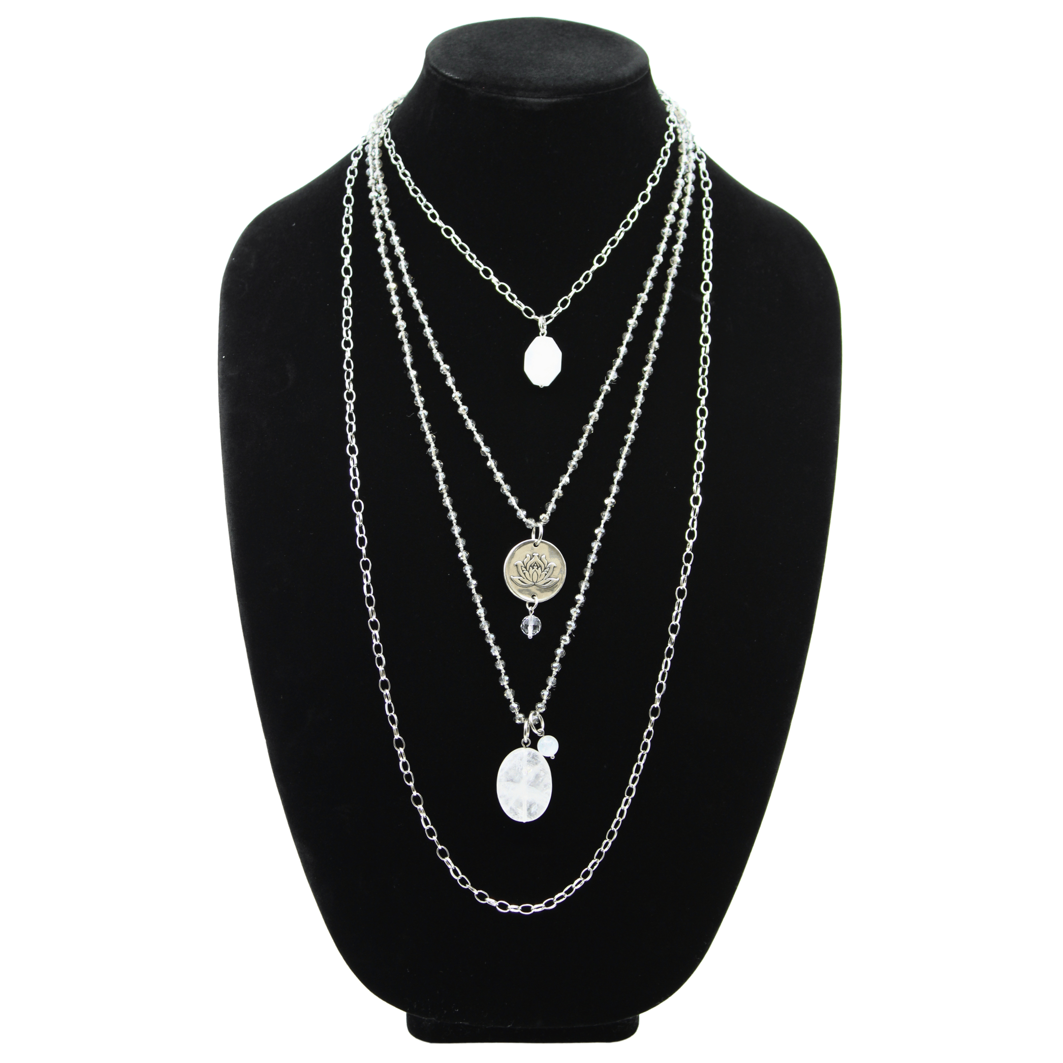 Just Breathe Original Necklace Layering Set