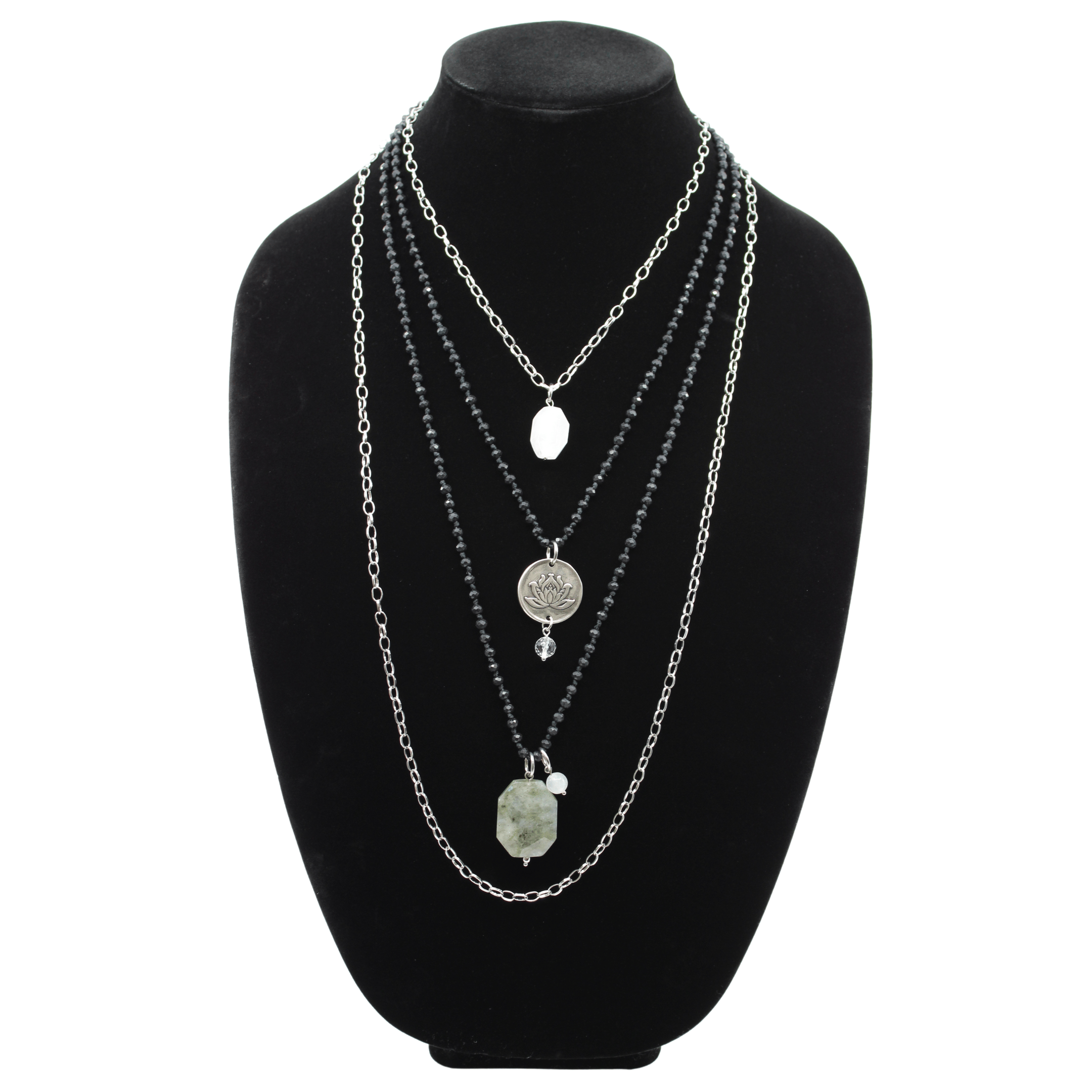 Just Breathe Original Necklace Layering Set