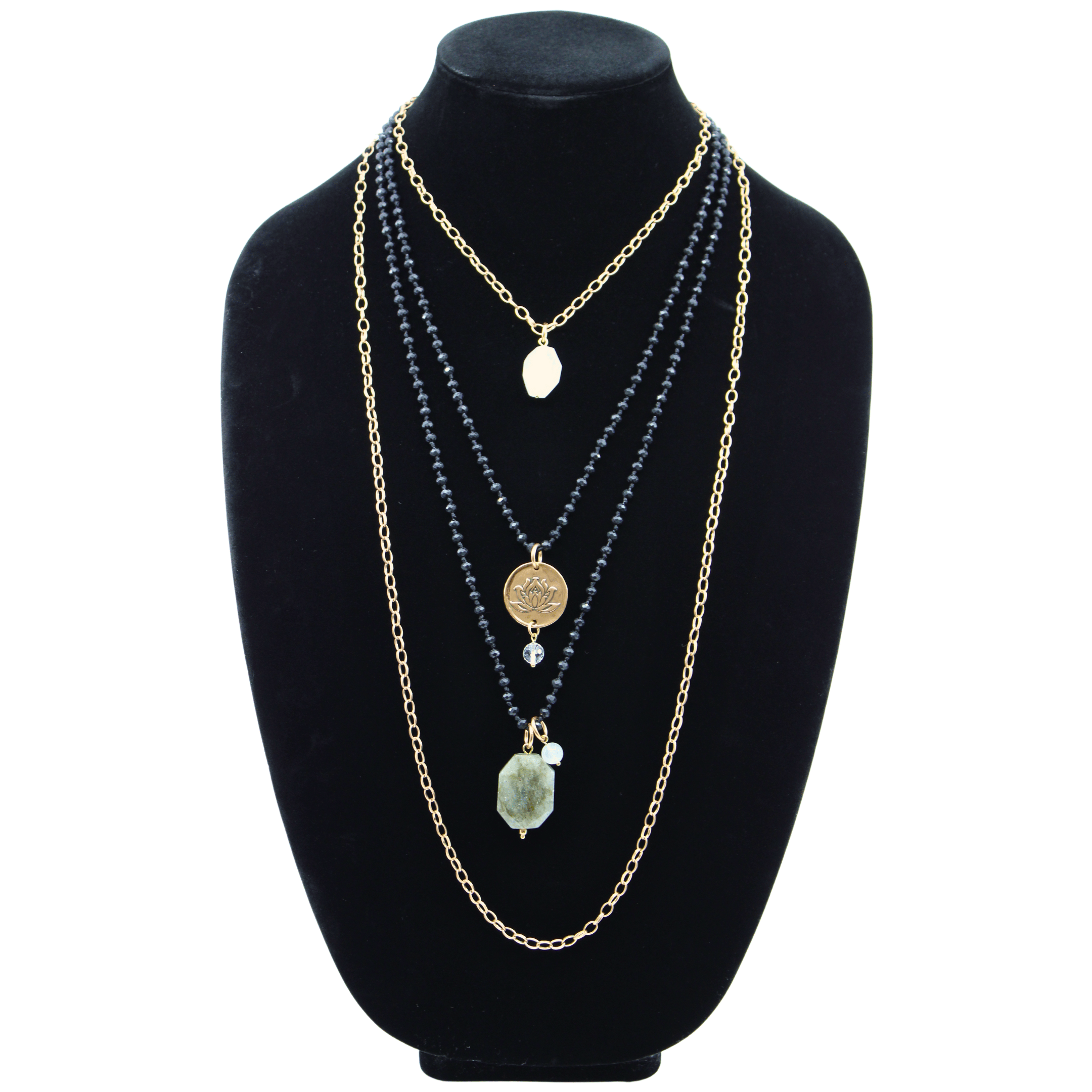 Just Breathe Original Necklace Layering Set