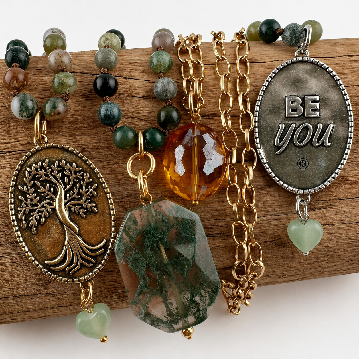 Be You Tree Fusion Necklace Layering Bundle