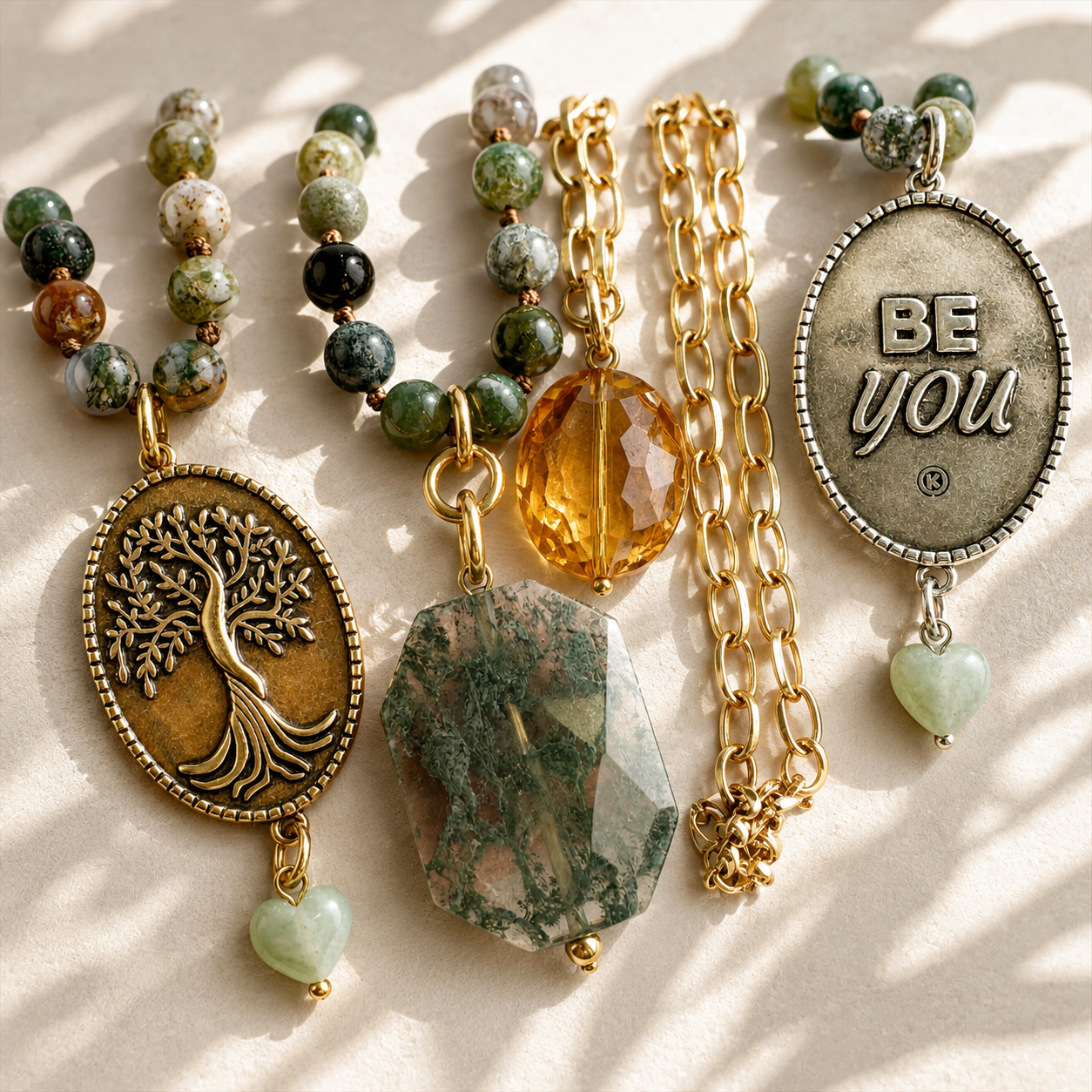 Be You Tree Fusion Necklace Layering Set