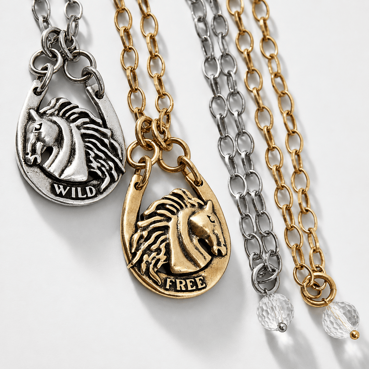 Wild & Free Horse Original Lite Necklace