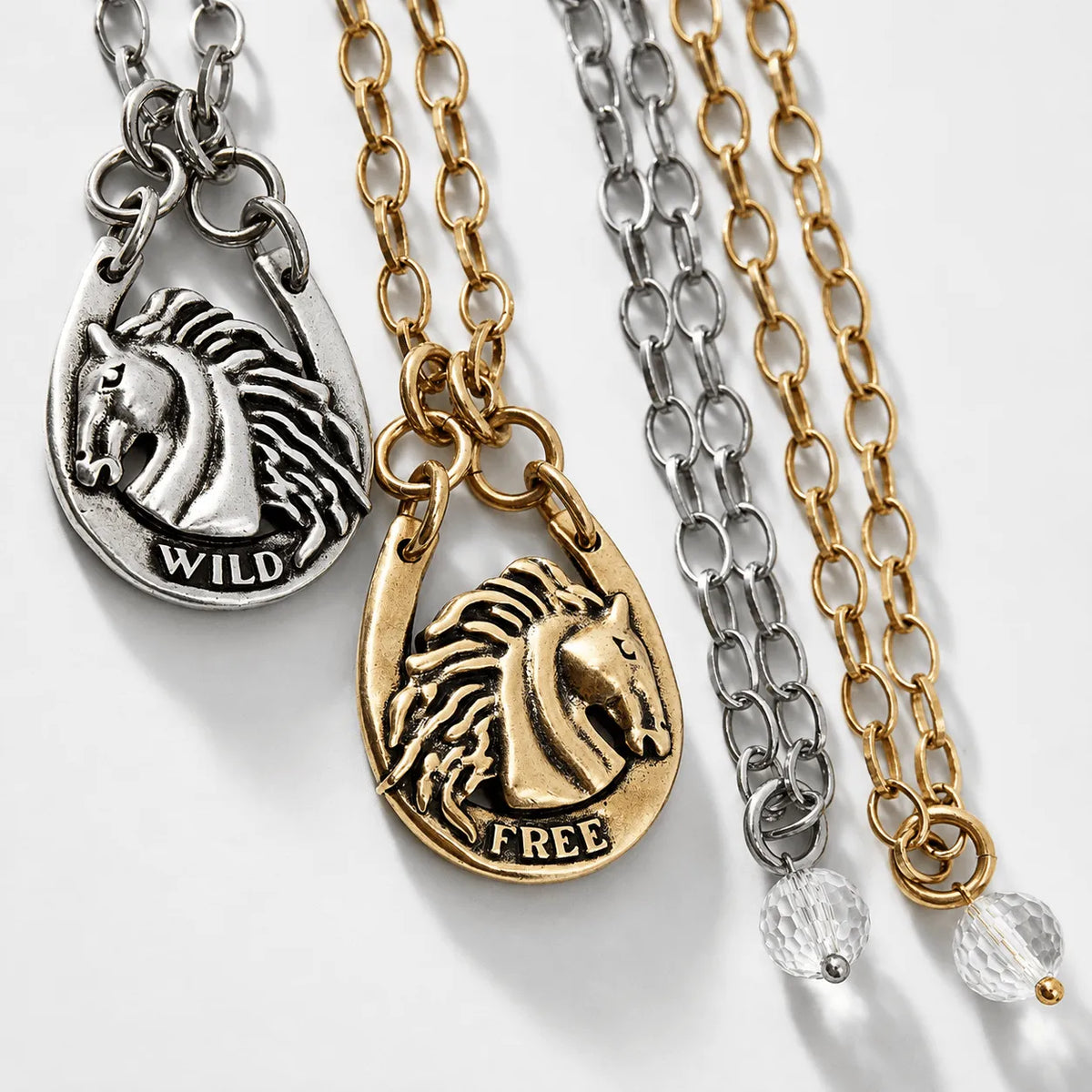 Wild & Free Horse Original Lite Necklace