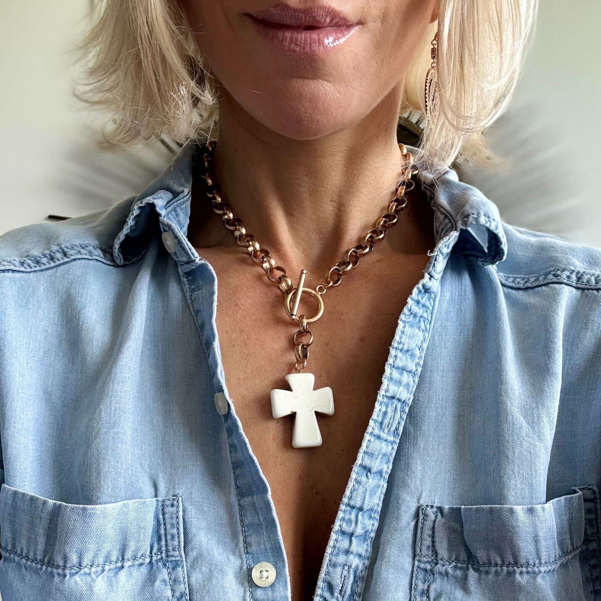 Howlite Chunky Choker