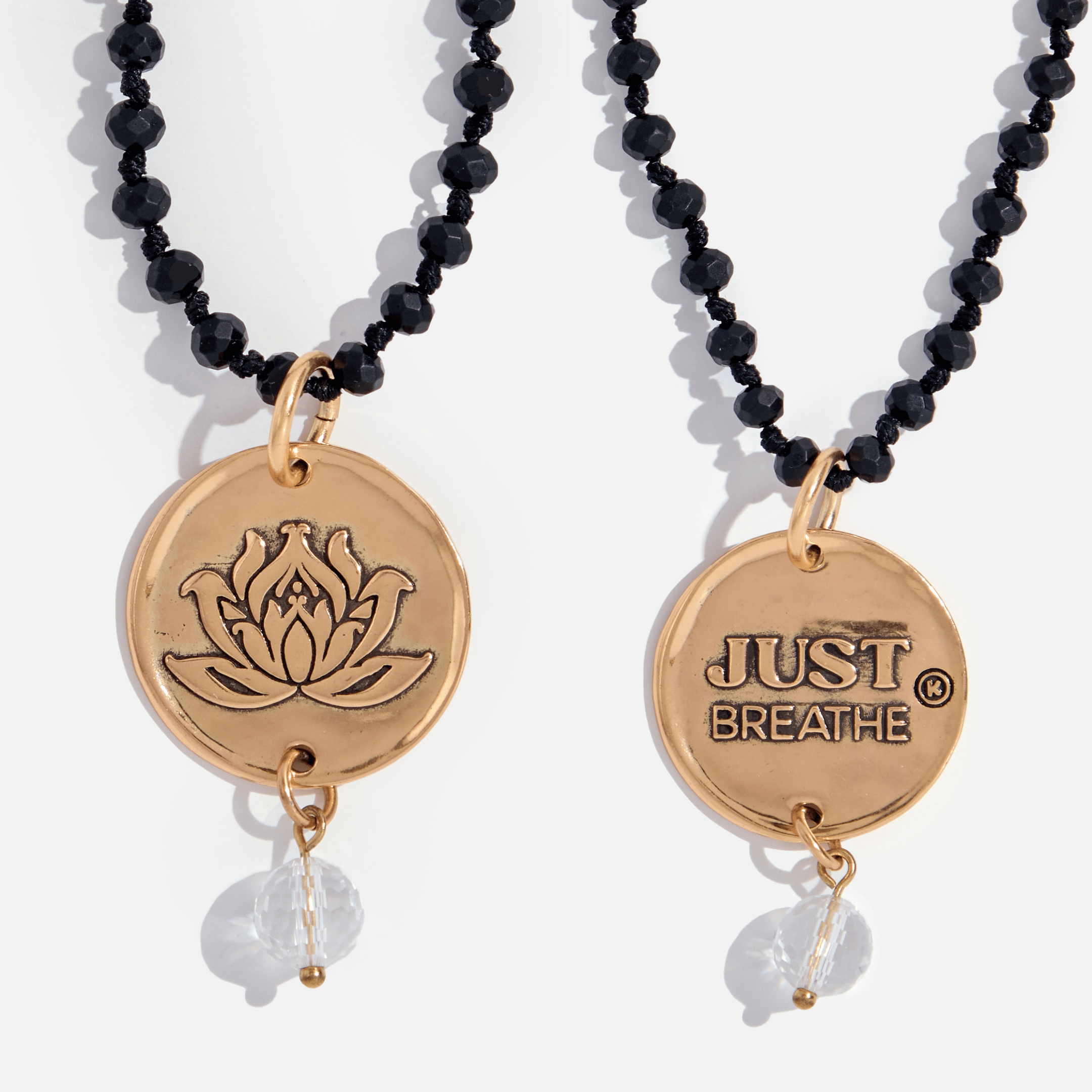 Just Breathe Lotus Original Necklace