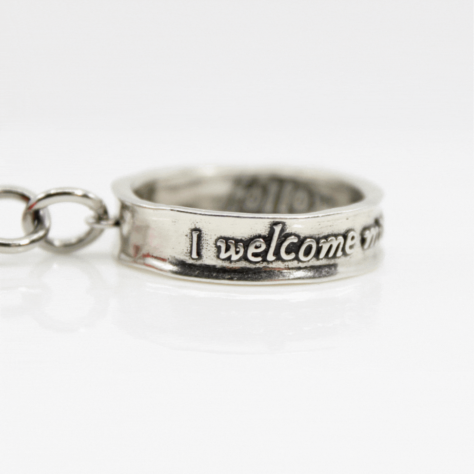 I Welcome Miracles Into My Life Ring Layering Set