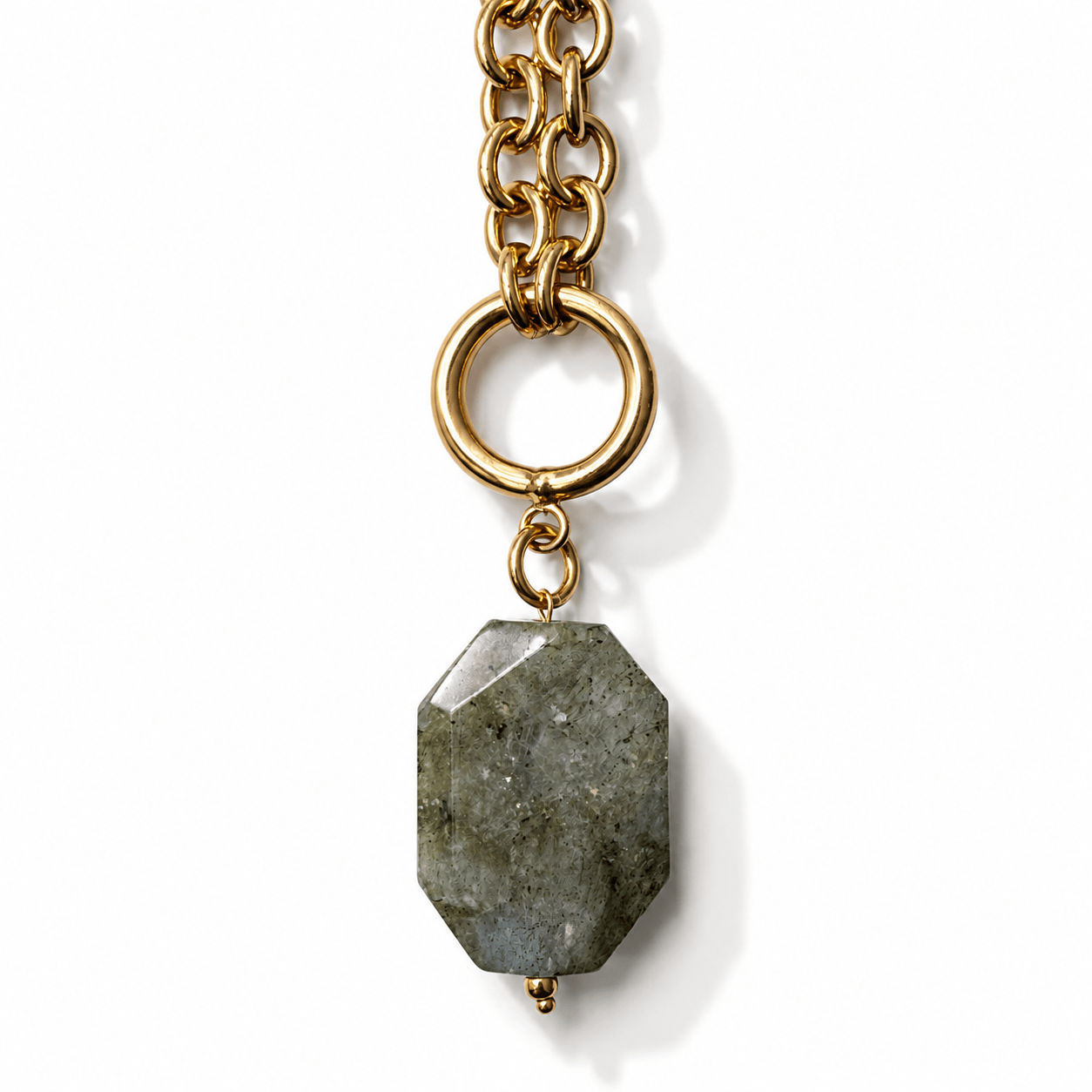 Gemstone Adjustable Necklace