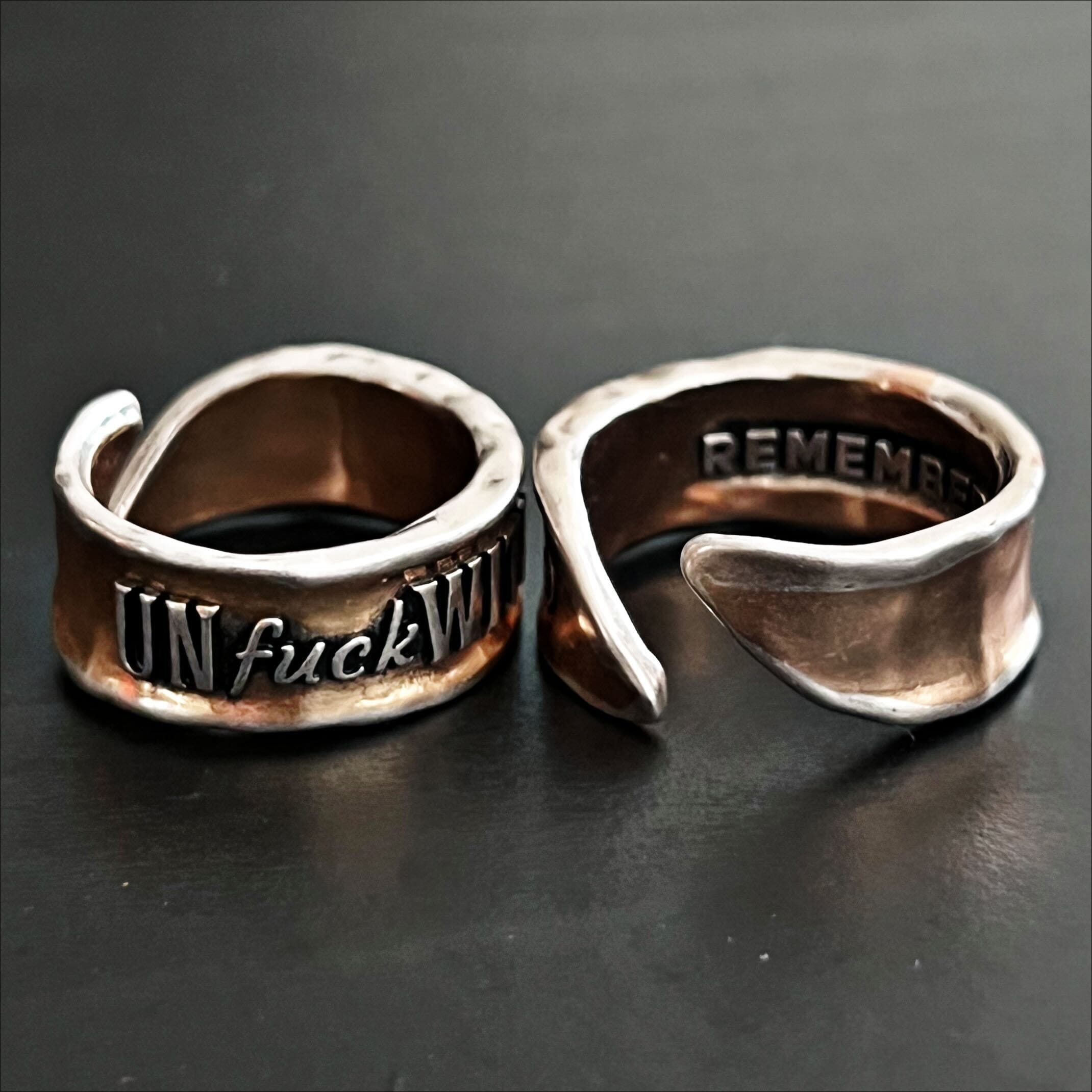 Unf*ckwithable Remember Adjustable Ring