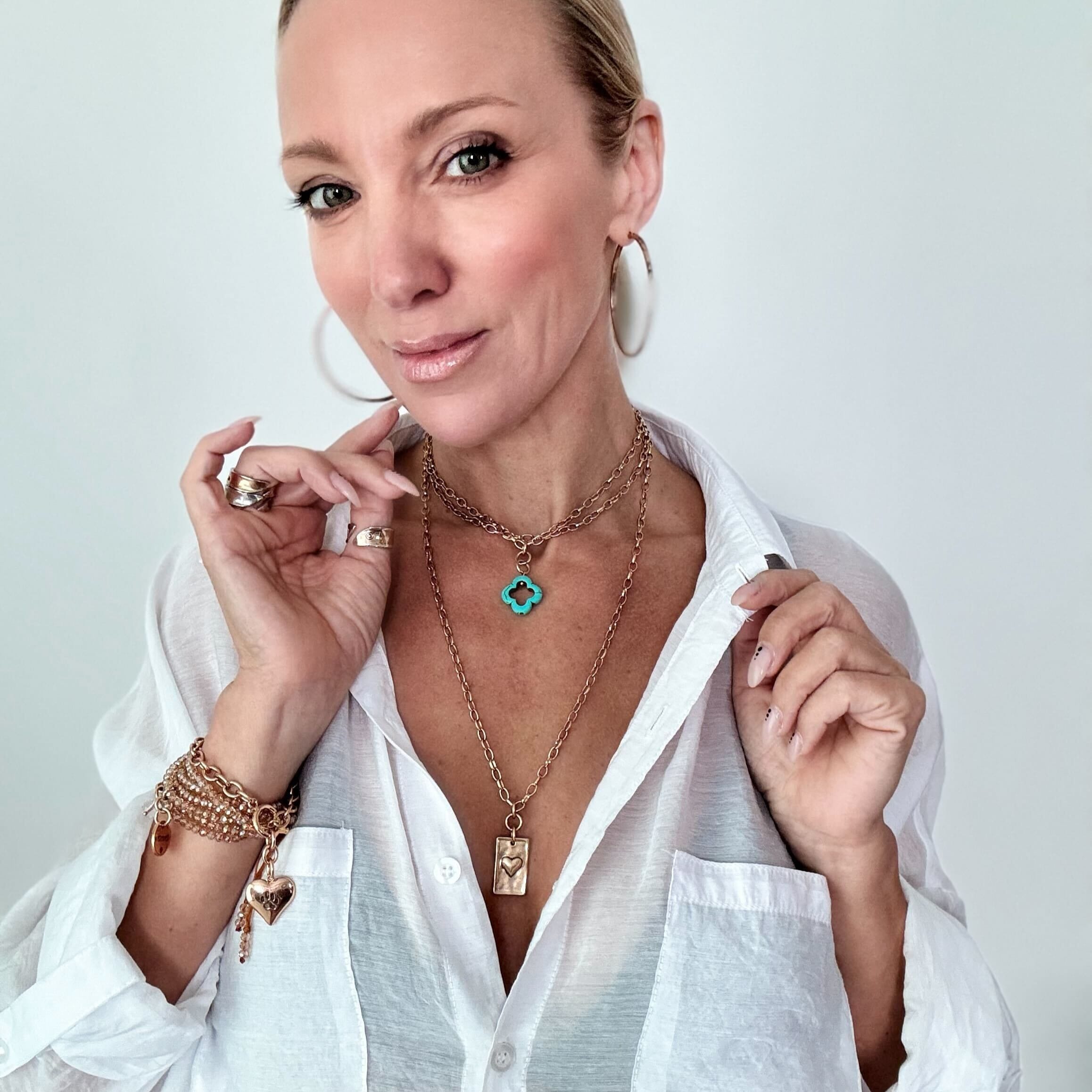 Take a Deep Breath and Let That Sh*t Go Original Lite Necklace