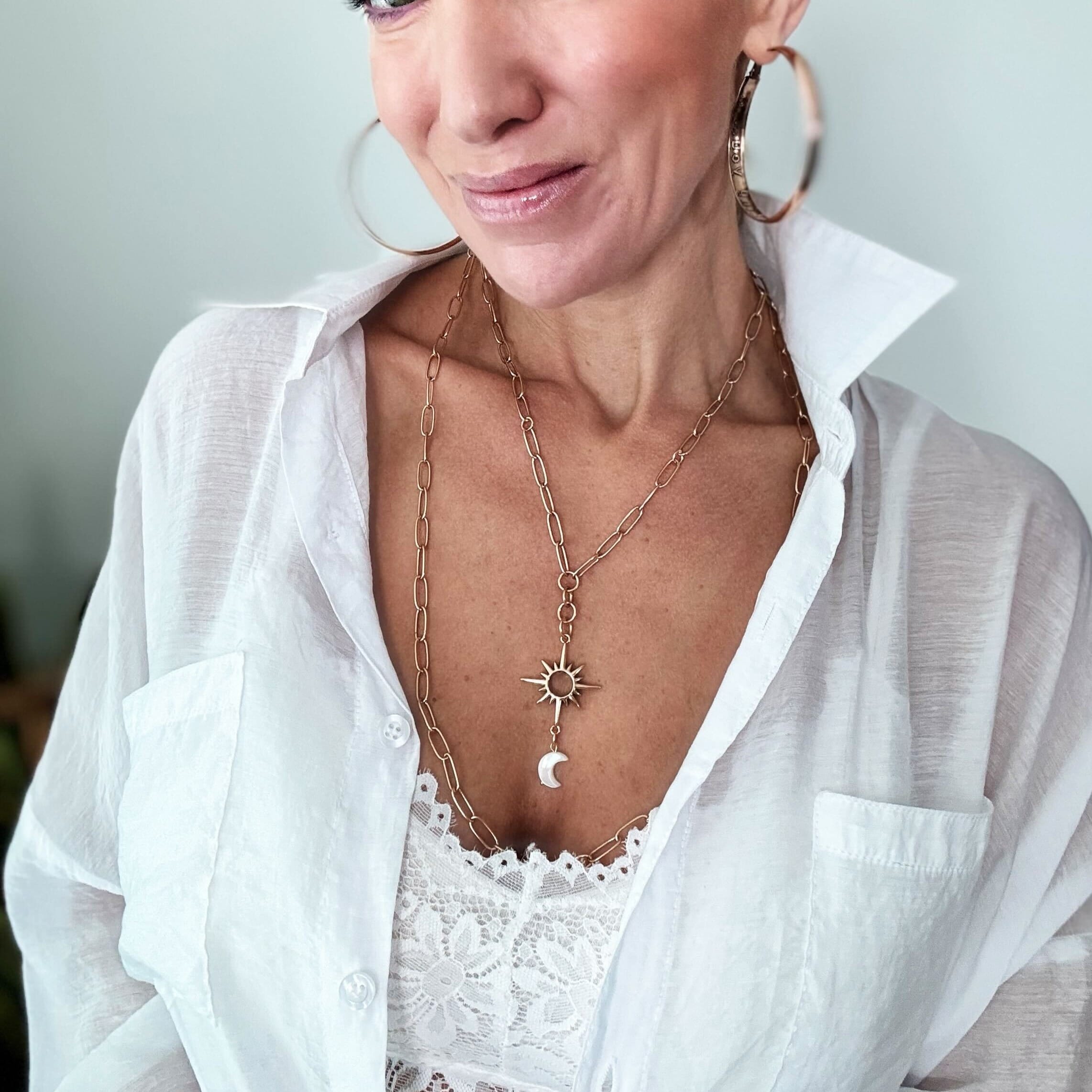 Just Breathe Starburst Fusion Necklace Layering Set
