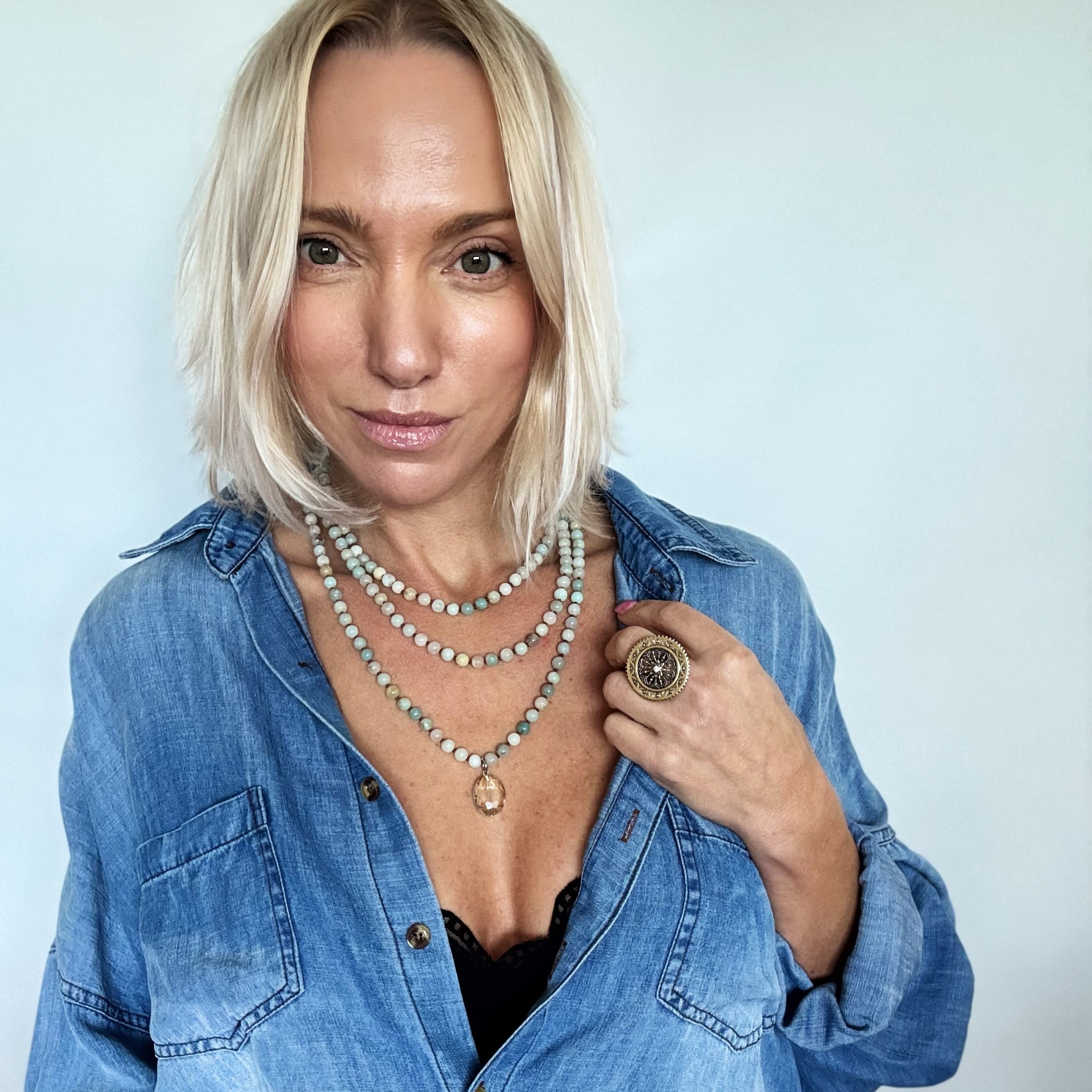Stone Layering Necklace