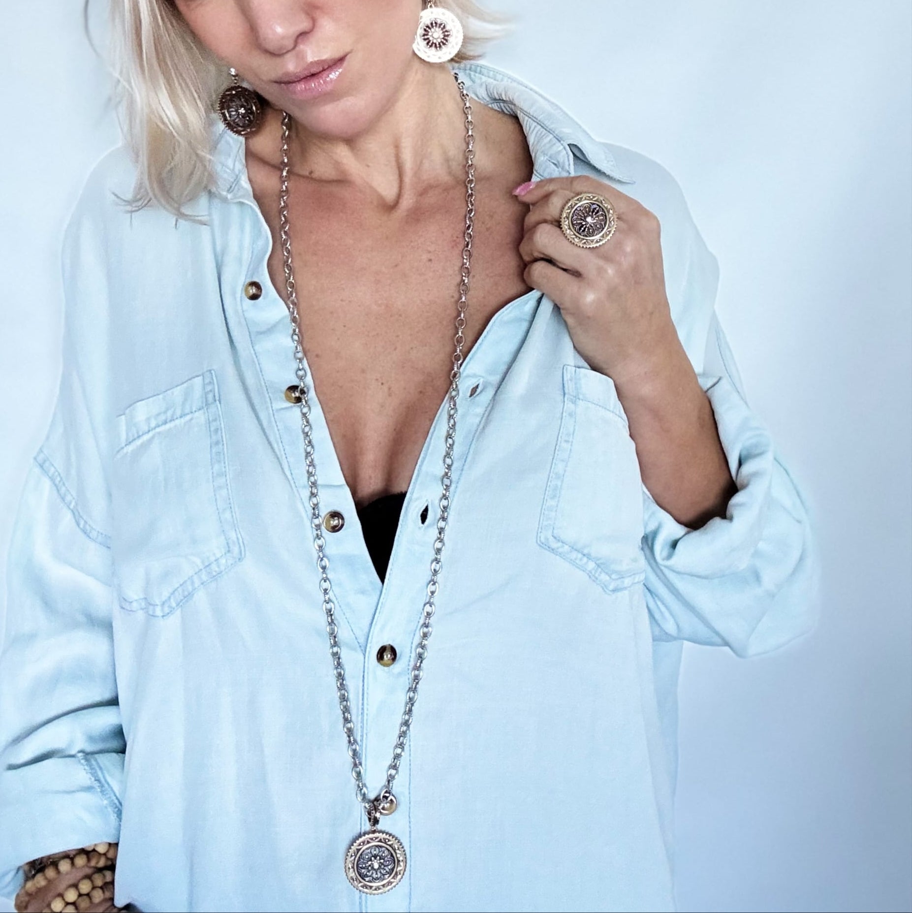 Believe Mandala Necklace