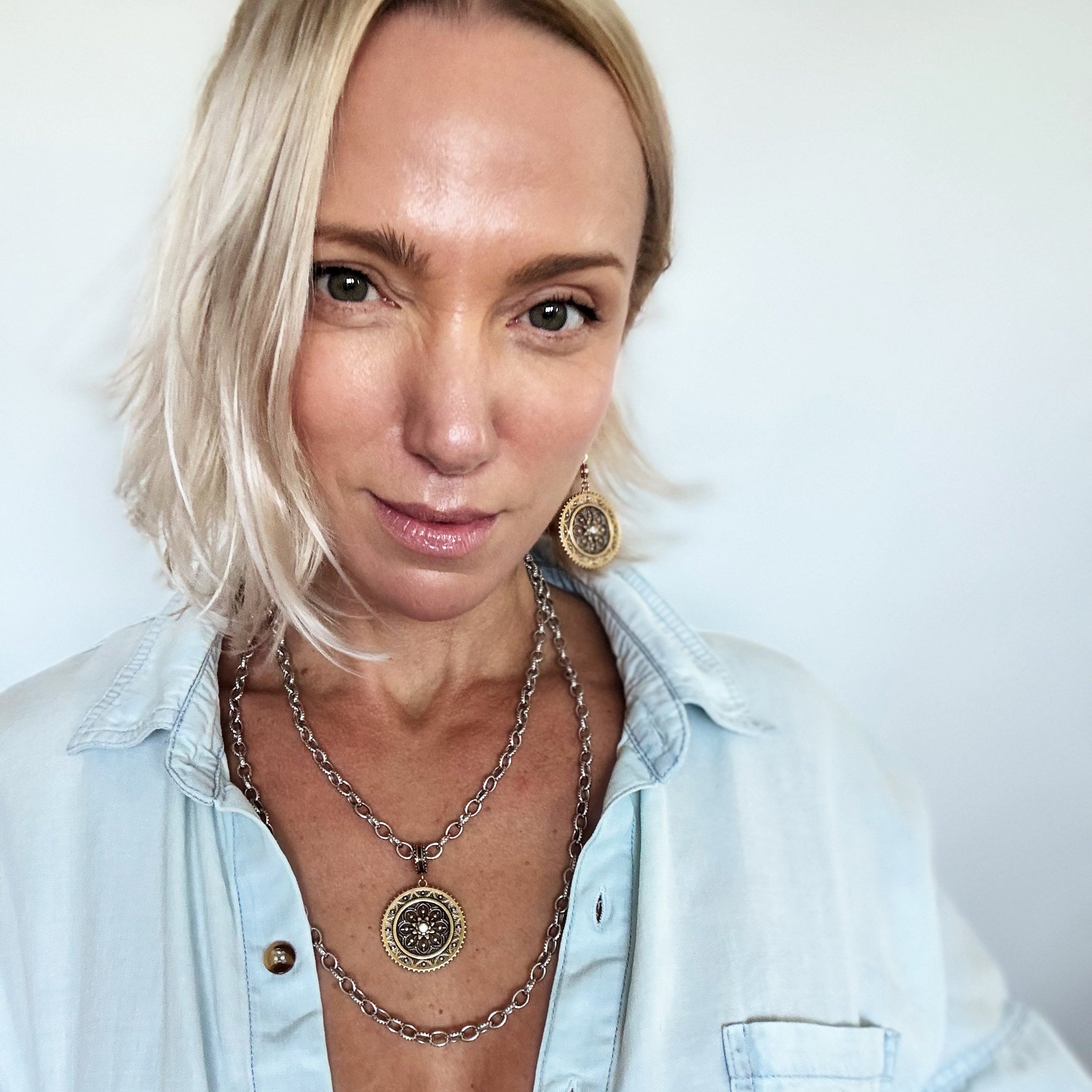 Believe Mandala Necklace