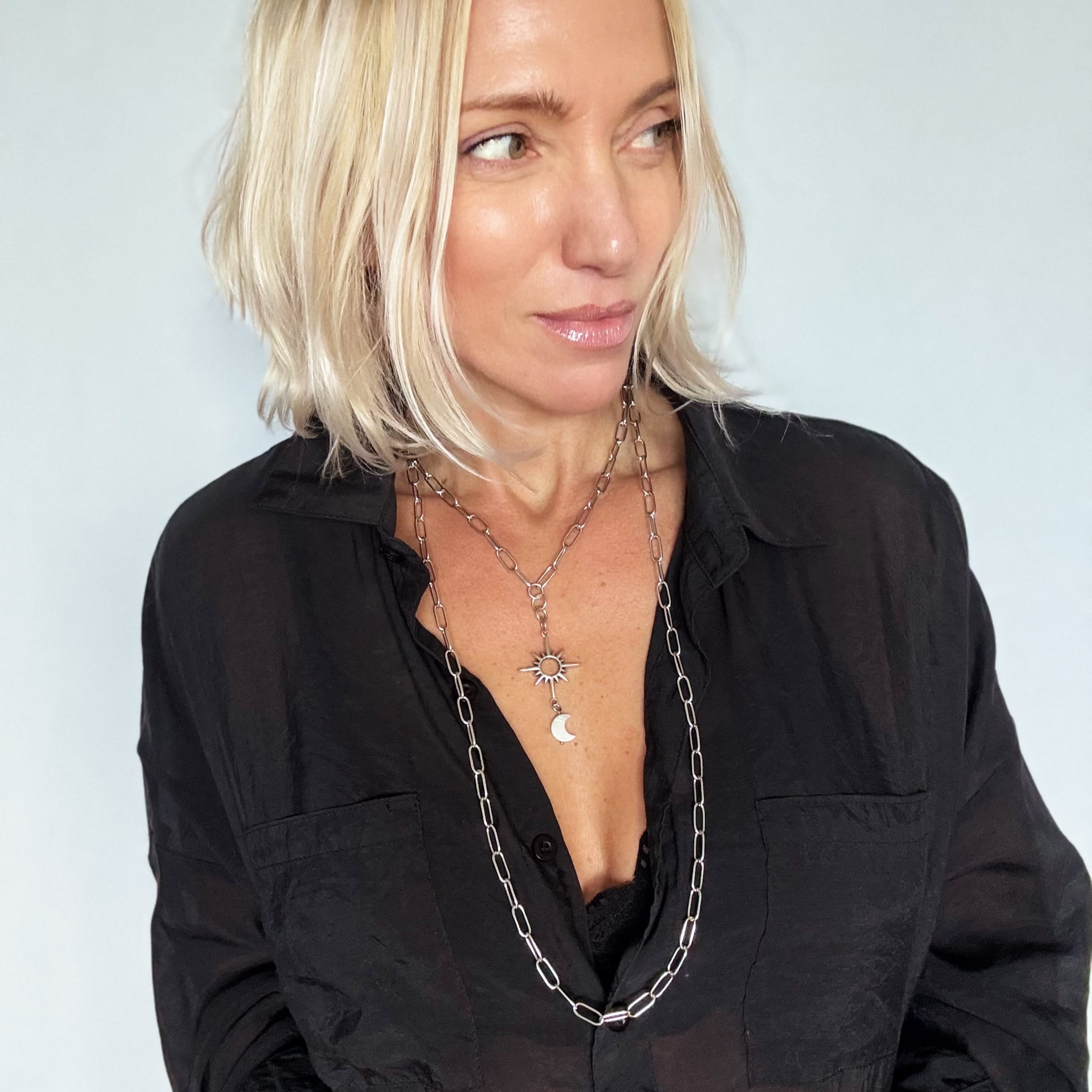 Just Breathe Starburst Fusion Necklace Layering Set
