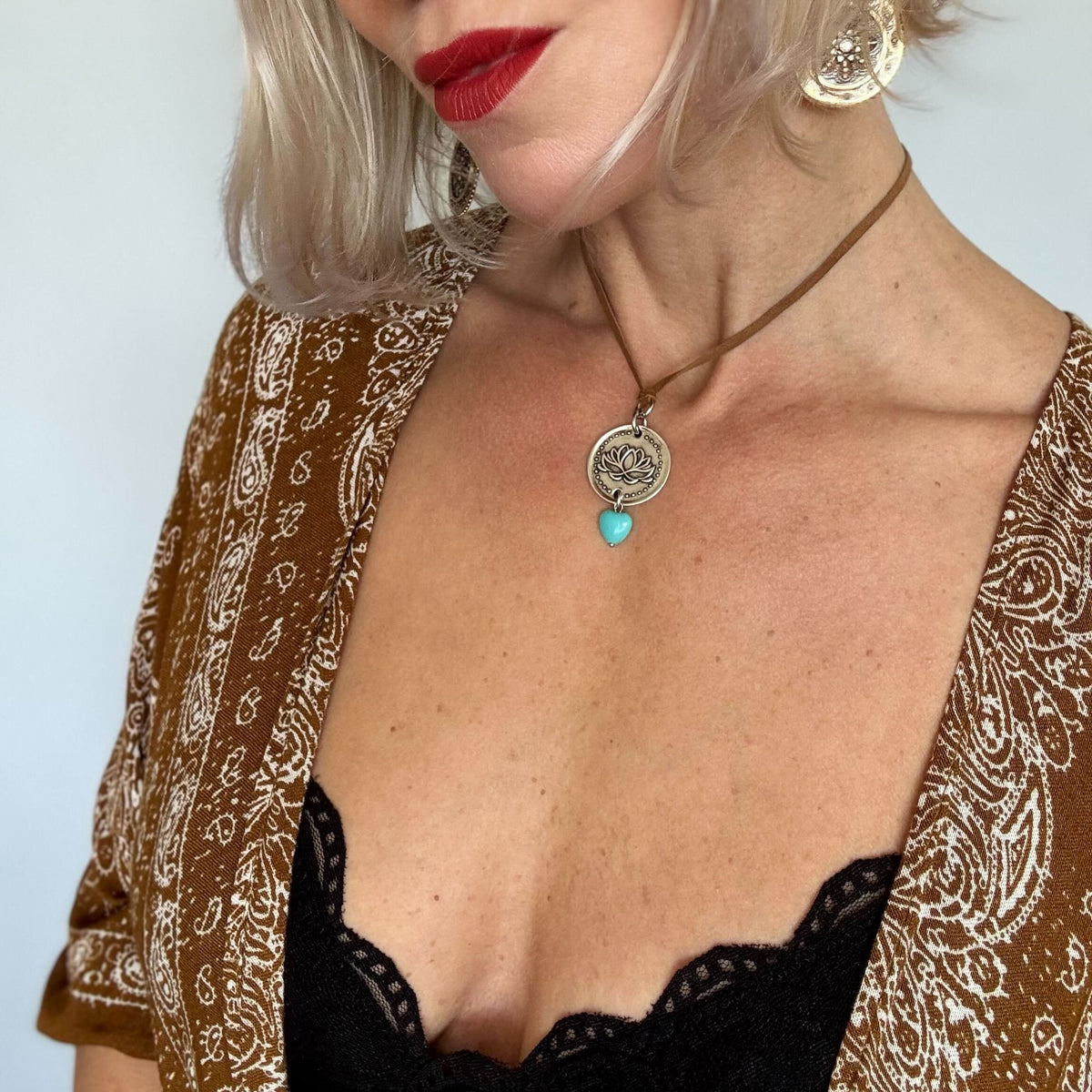 Remember Who the F*ck You Are Leather Necklace