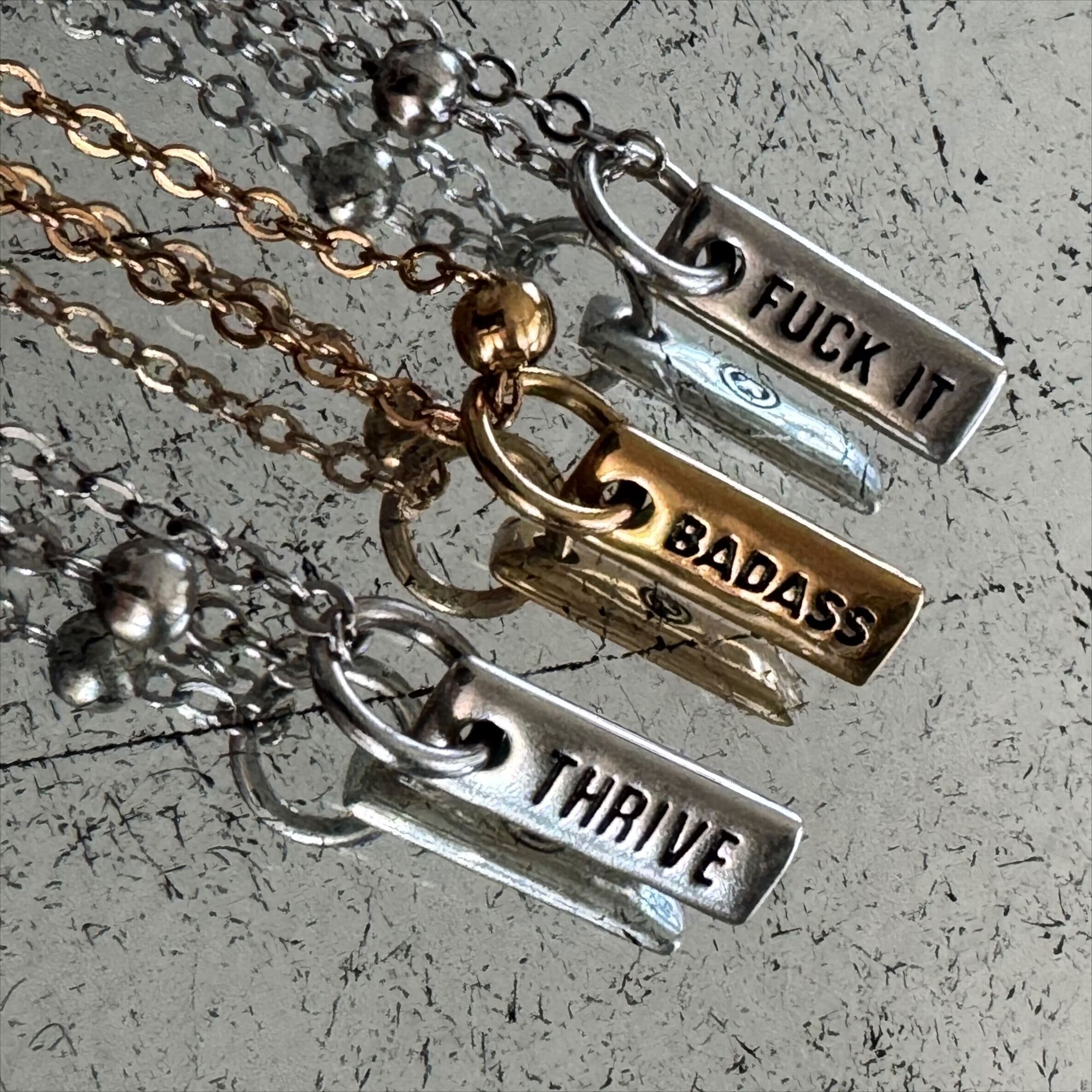 Badass Dainty Necklace