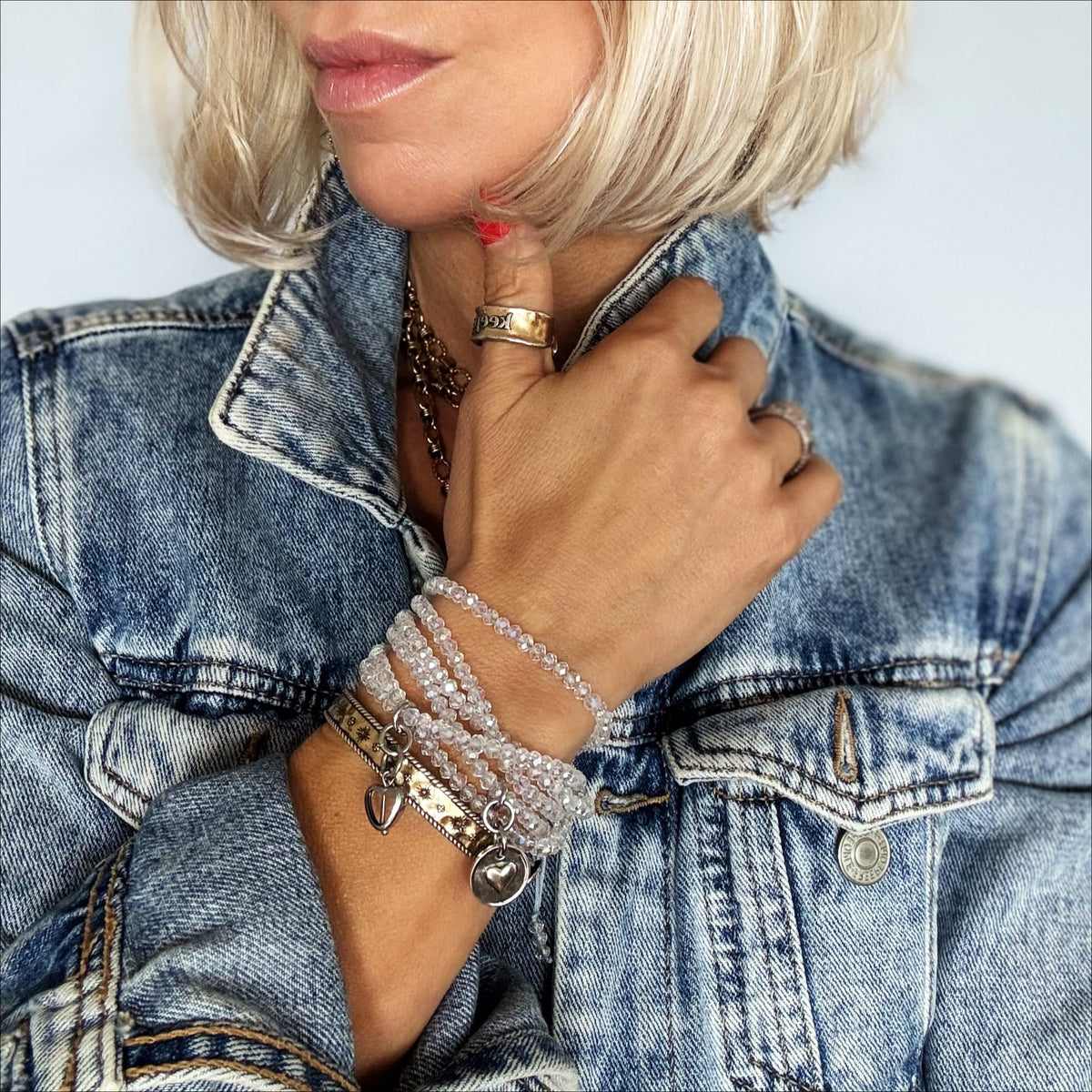 Multi-strand Adjustable Bracelet