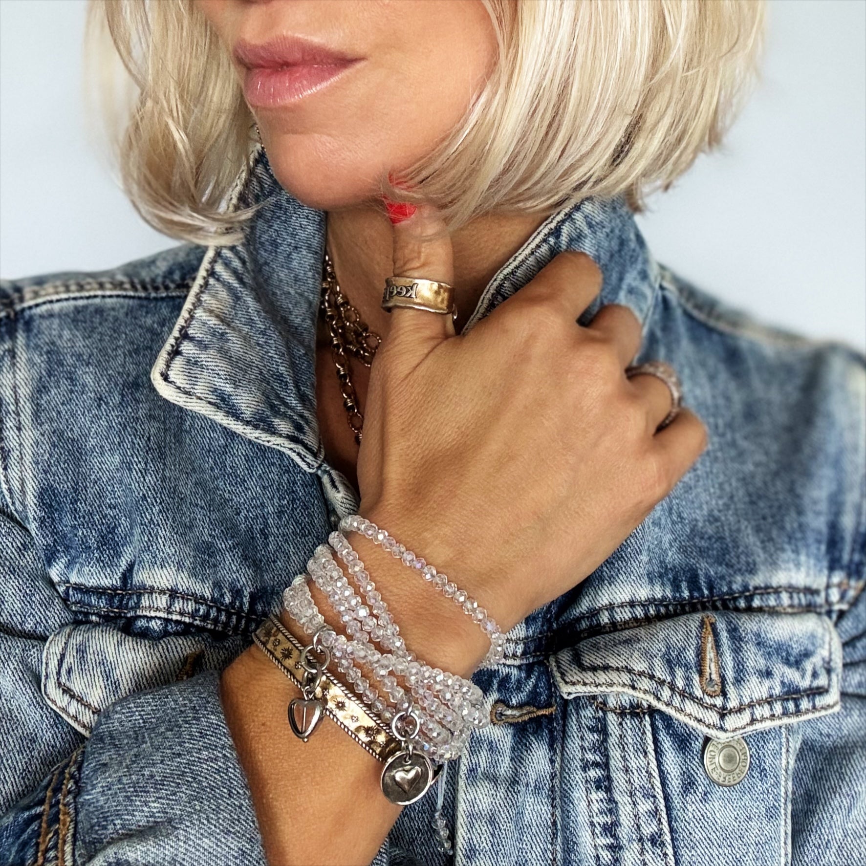 Multi-strand Adjustable Bracelet