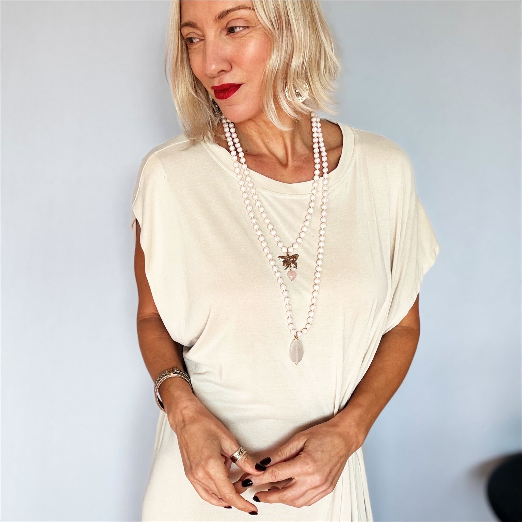 Joy Butterfly Crystal Necklace