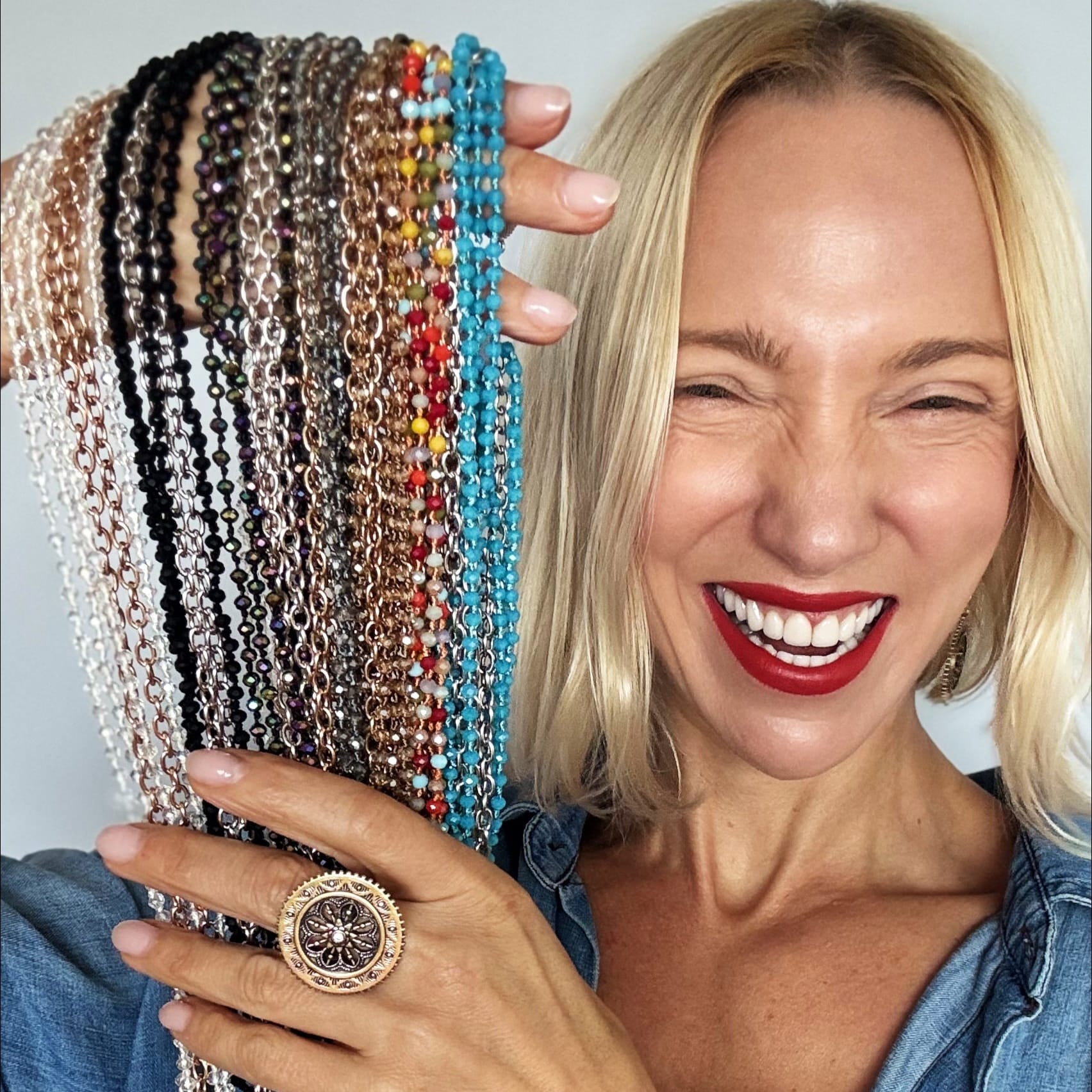 Multistrand Layering Necklace