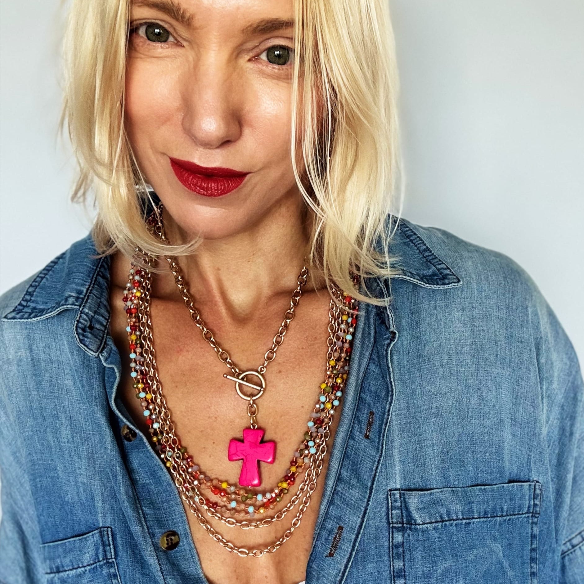 Multistrand Layering Necklace
