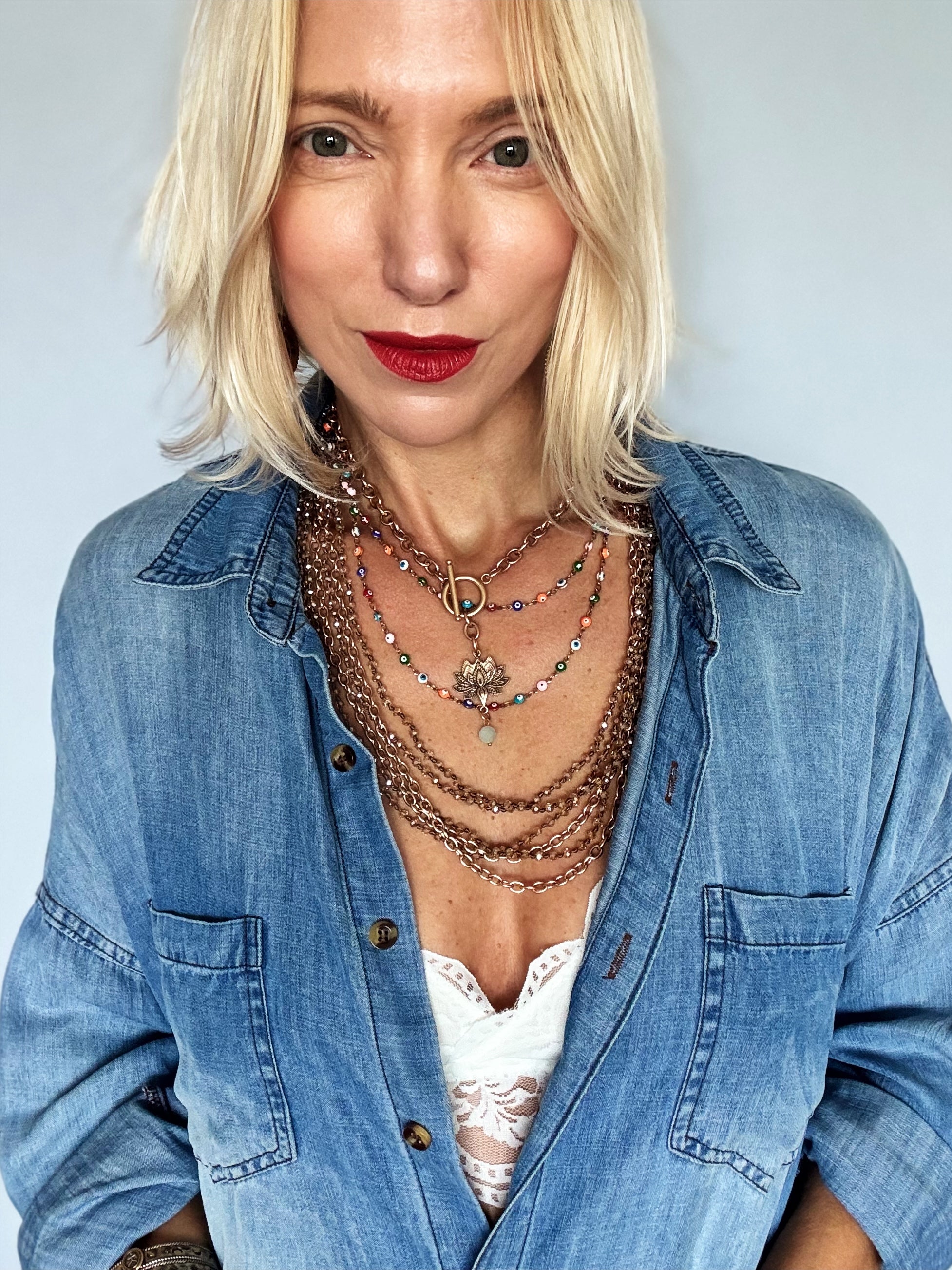 Multistrand Layering Necklace