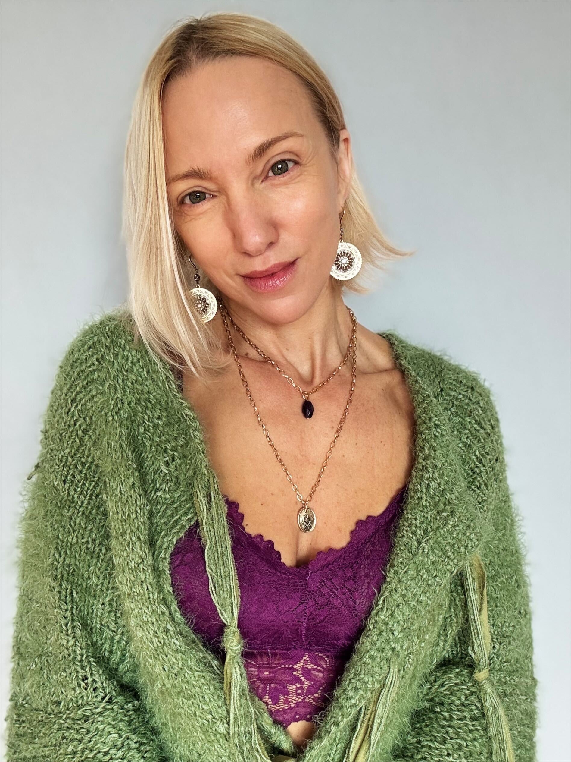 My Thoughts Create My Reality Dainty Necklace