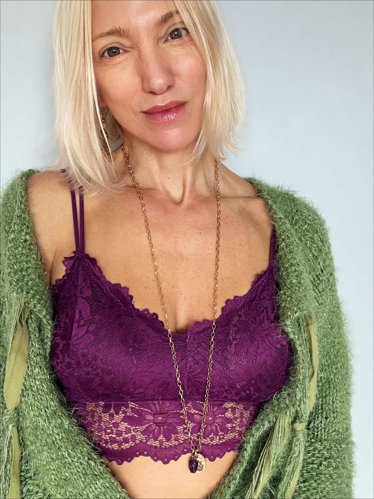 My Thoughts Create My Reality Dainty Necklace