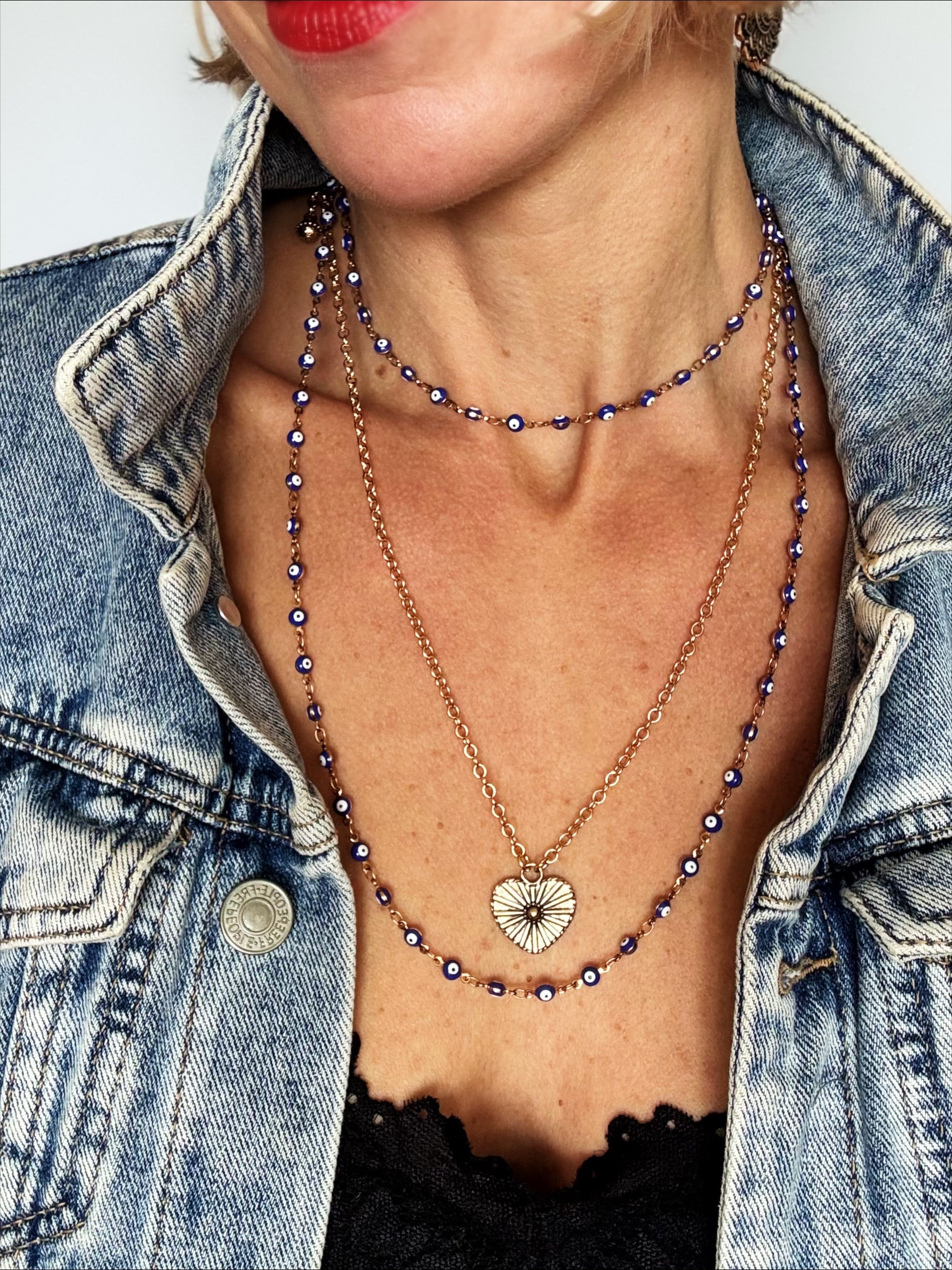 Love Shining Heart Adjustable Necklace