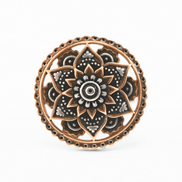 Badass Lotus Inspire Adjustable Ring