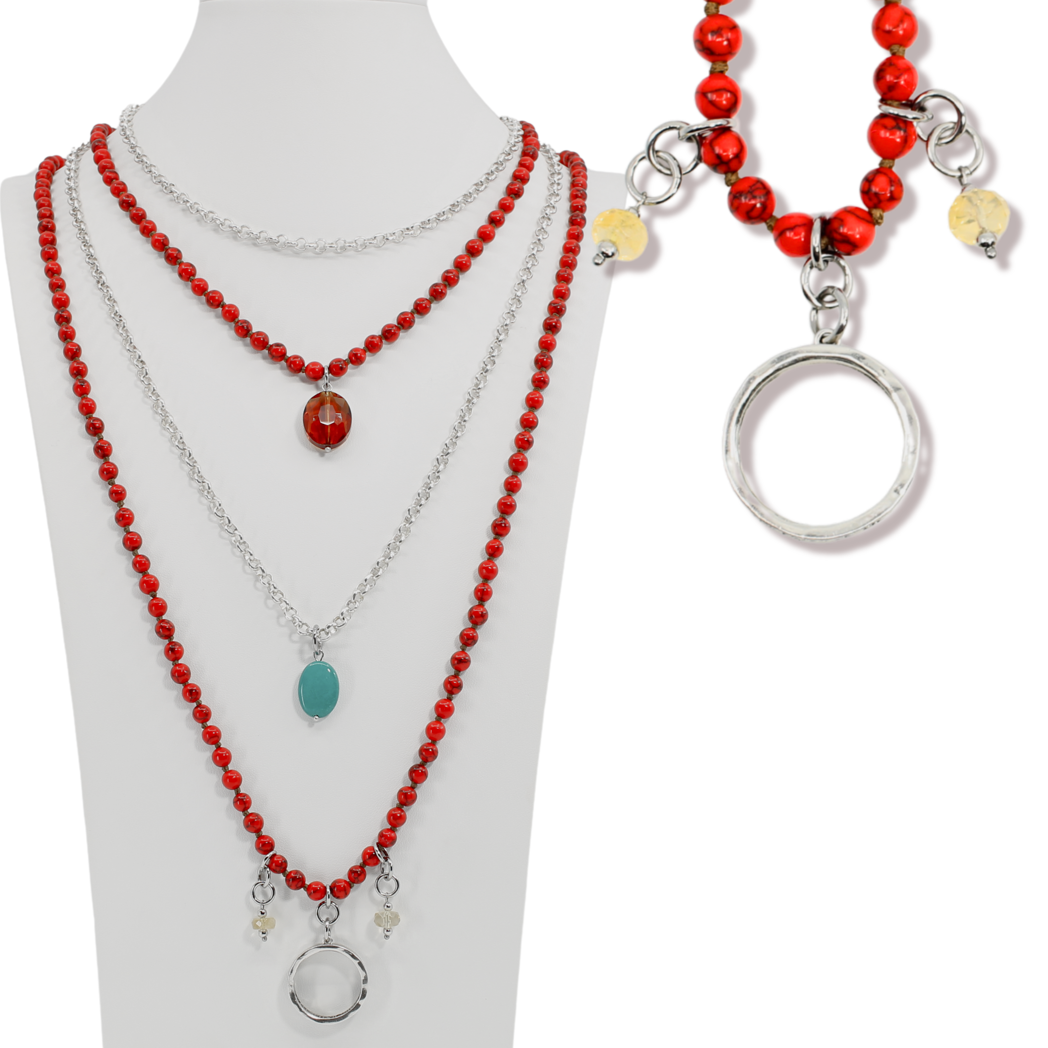 I Welcome Miracles Into My Life Ring Layering Set