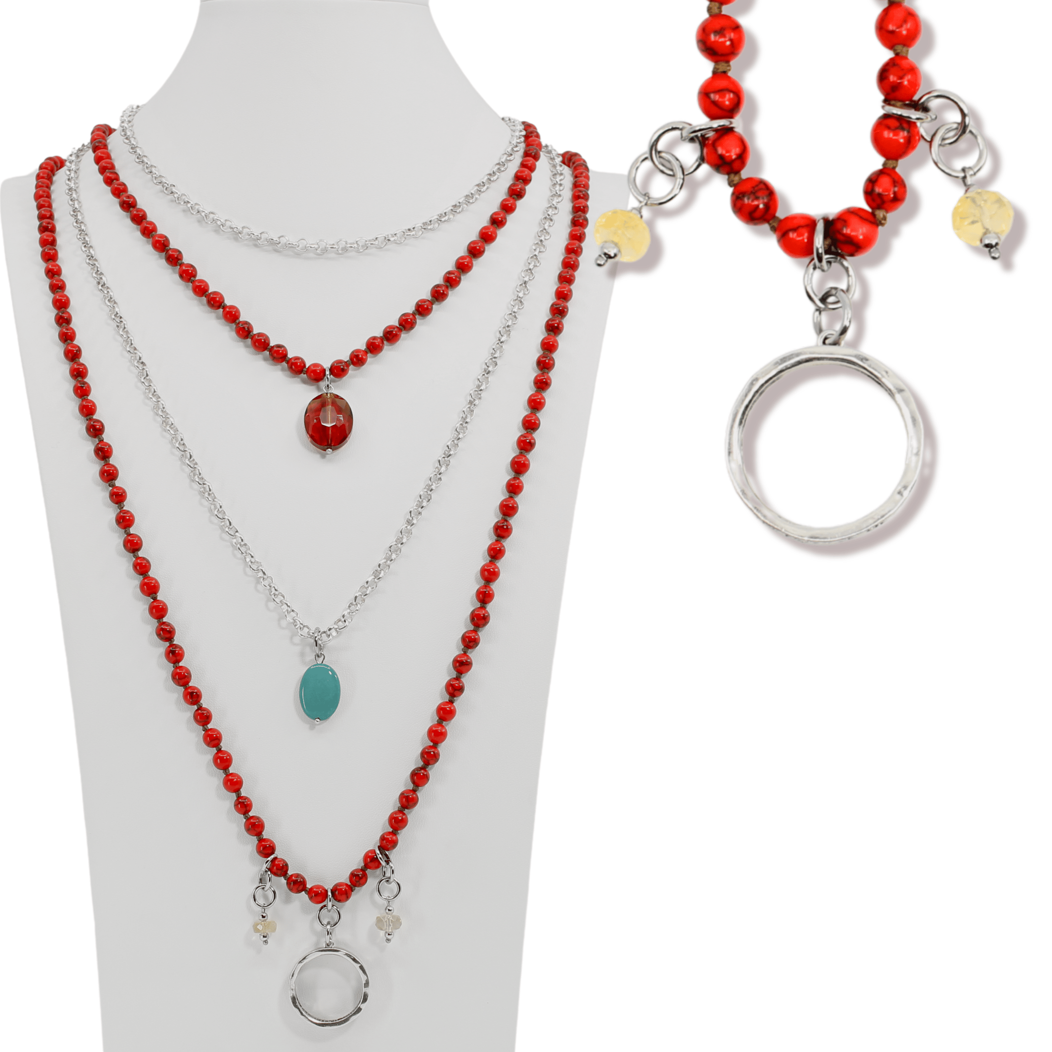 I Welcome Miracles Into My Life Ring Layering Set