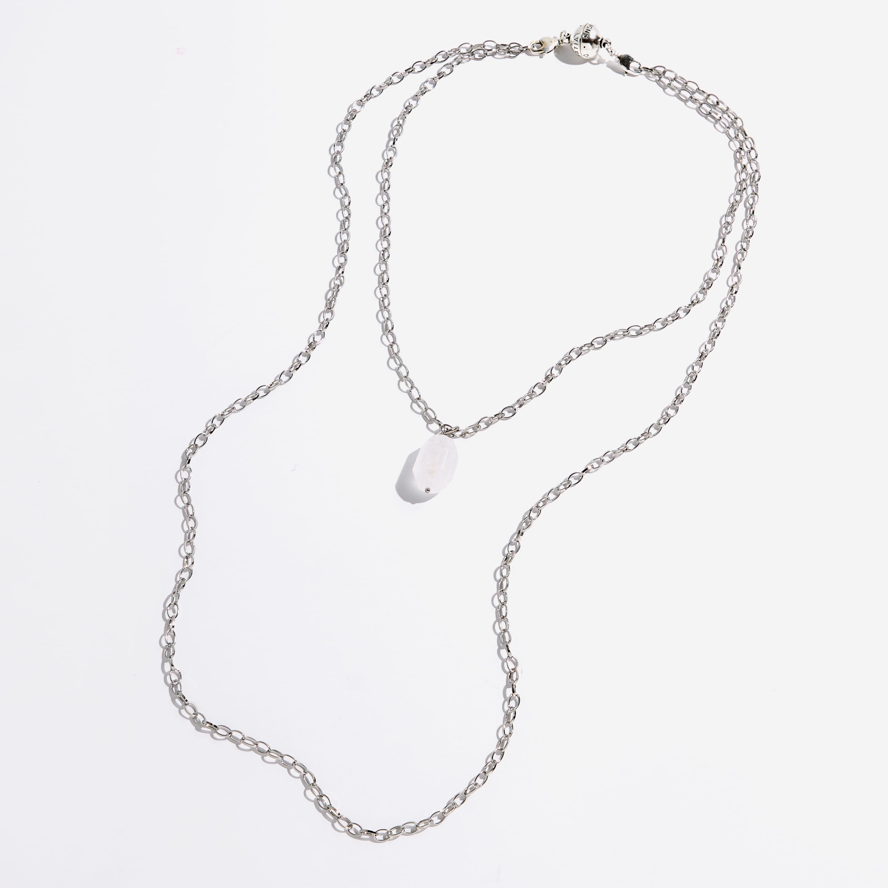 Crystal Quartz Layering Chain Necklace