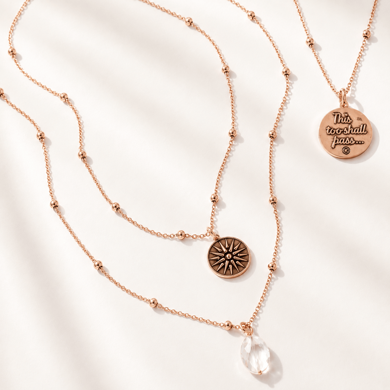This Too Shall Pass Star Dainty Necklace