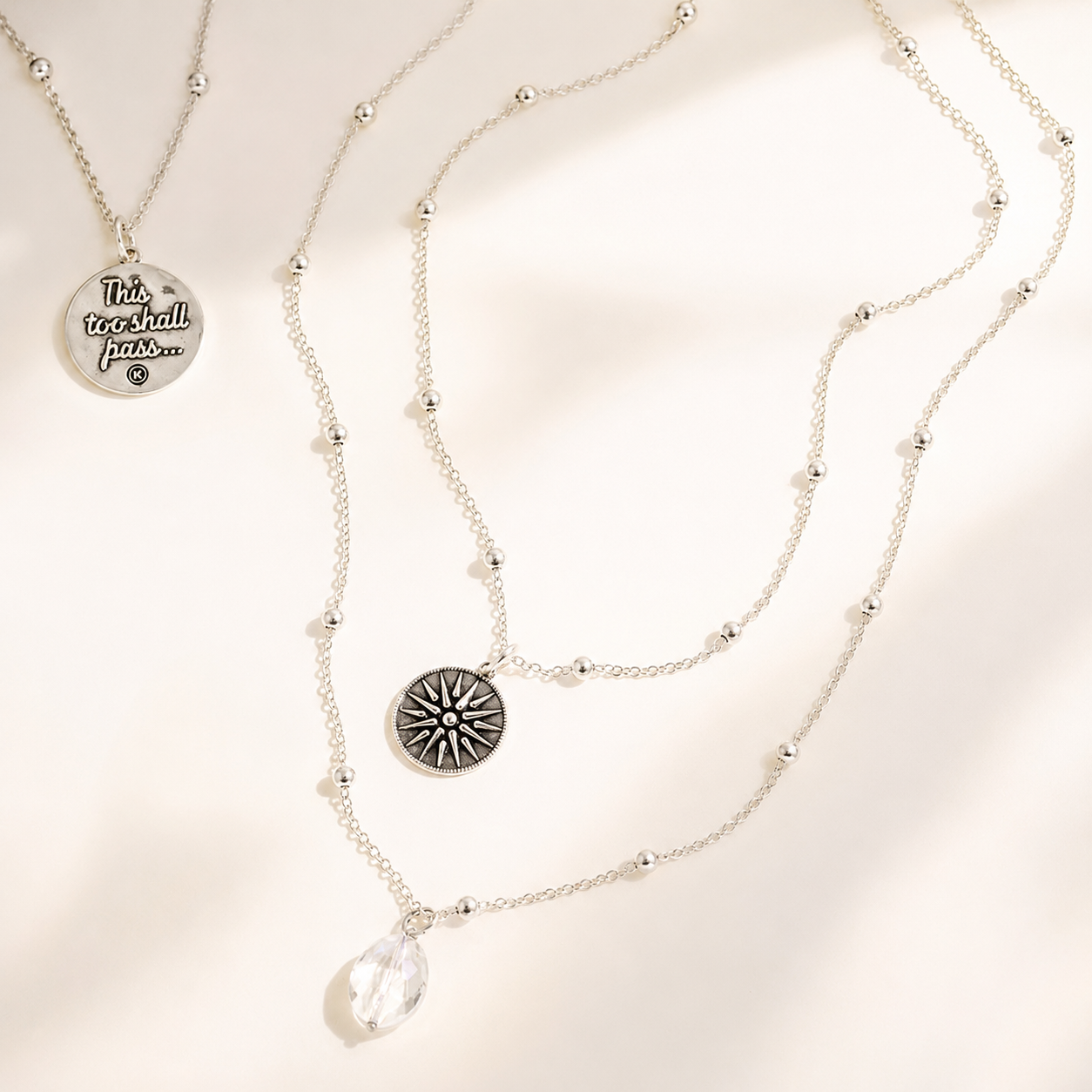 This Too Shall Pass Star Dainty Necklace