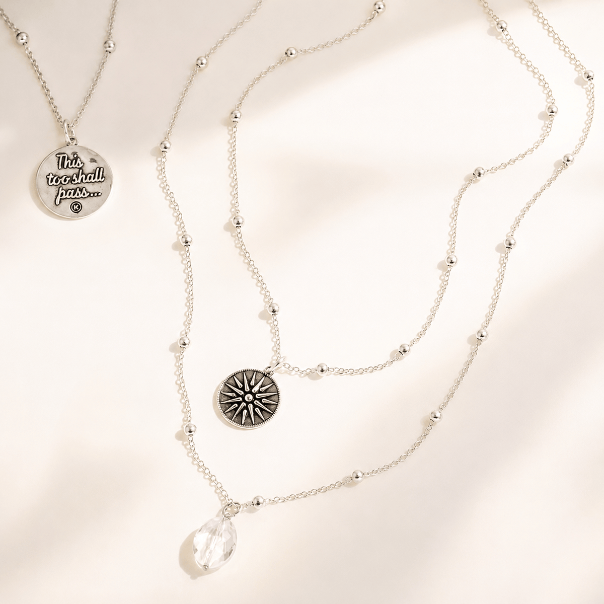 This Too Shall Pass Star Dainty Necklace