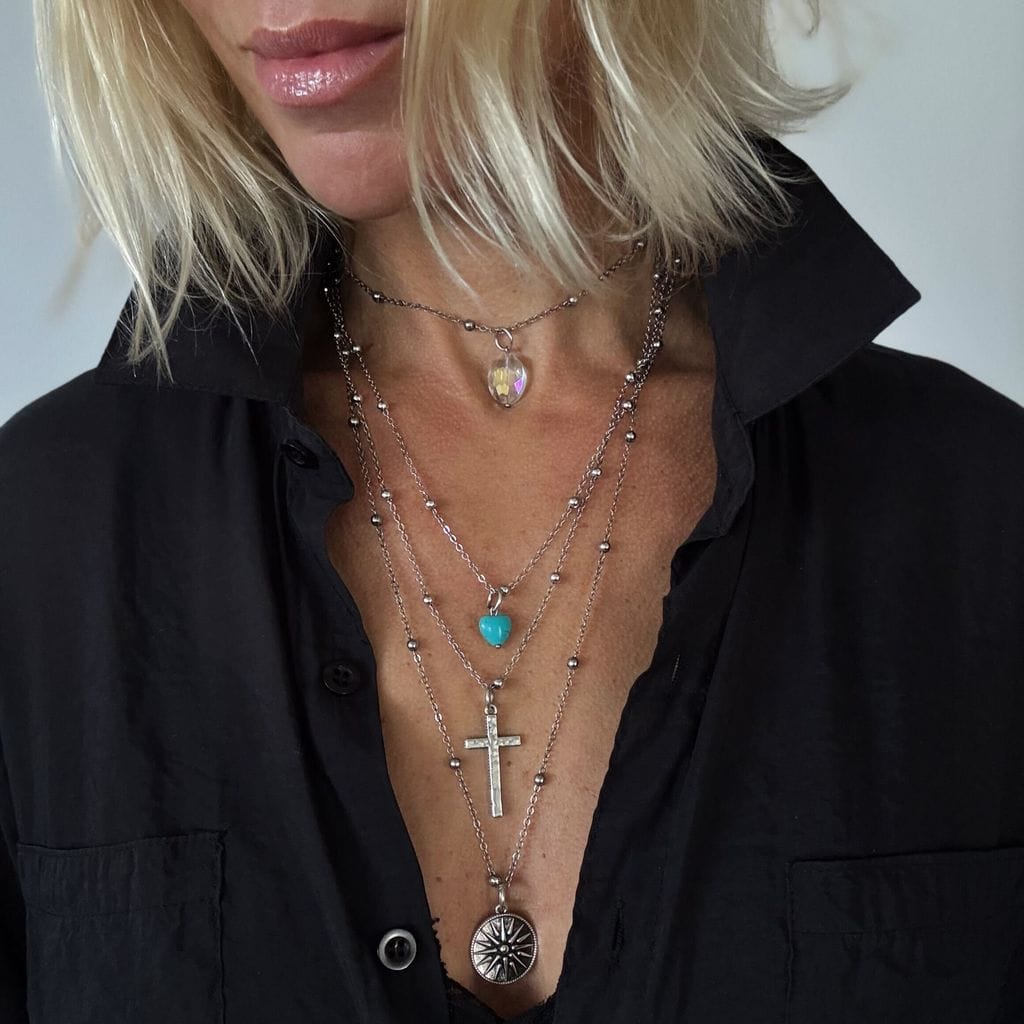 Trust Cross Dainty Necklace