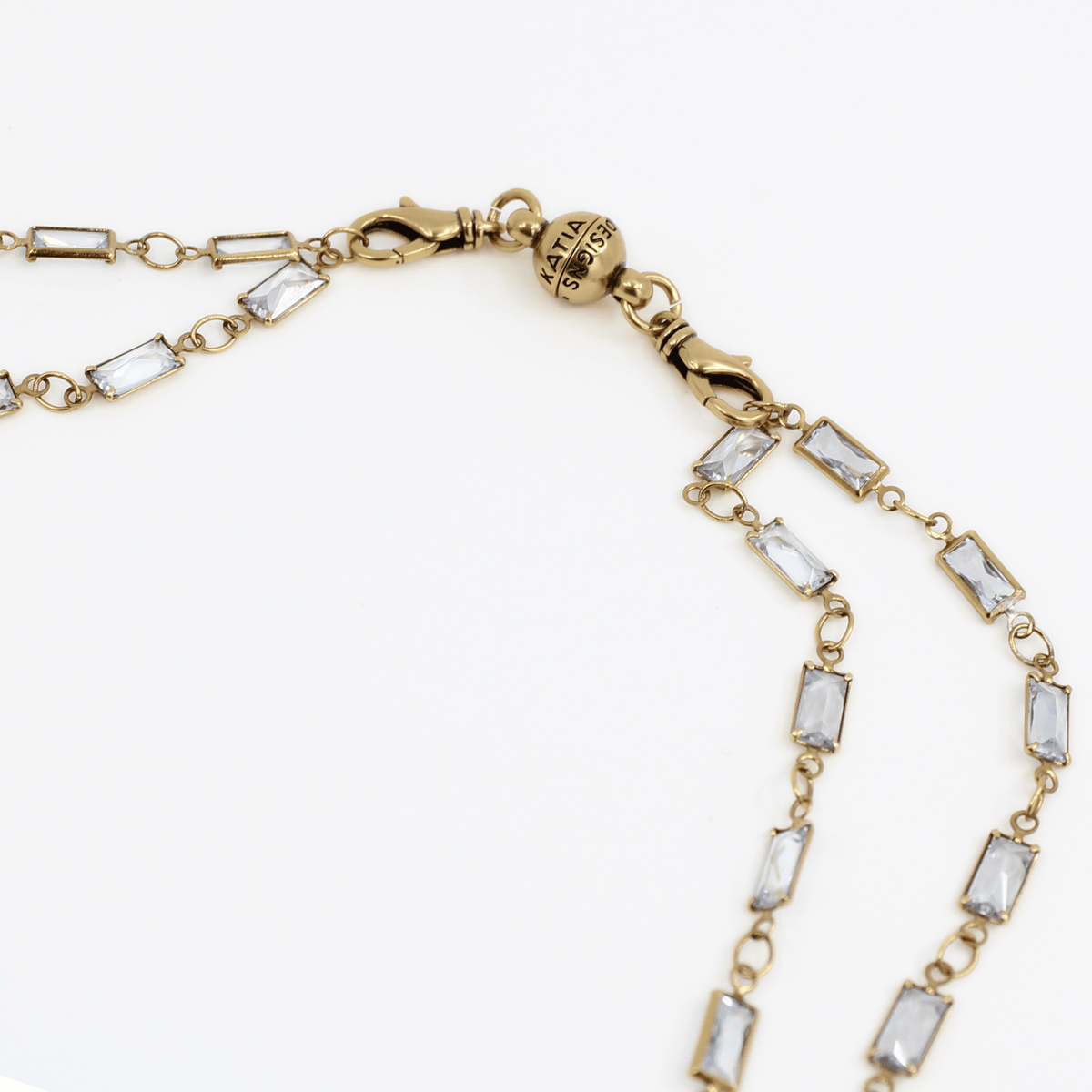 Breathe Crystal Starburst Chain Necklace
