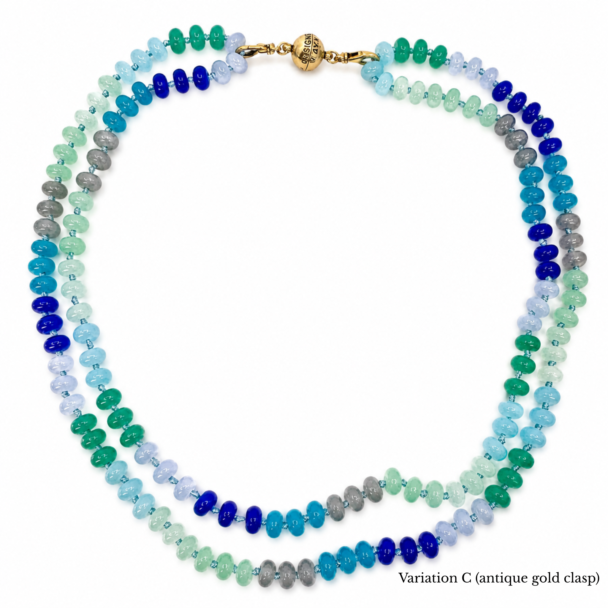 Live Colorfully Beaded Multicolored Layering Necklace