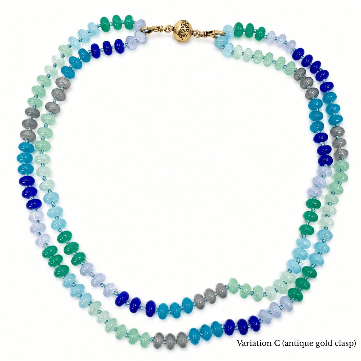 Live Colorfully Beaded Multicolored Layering Necklace