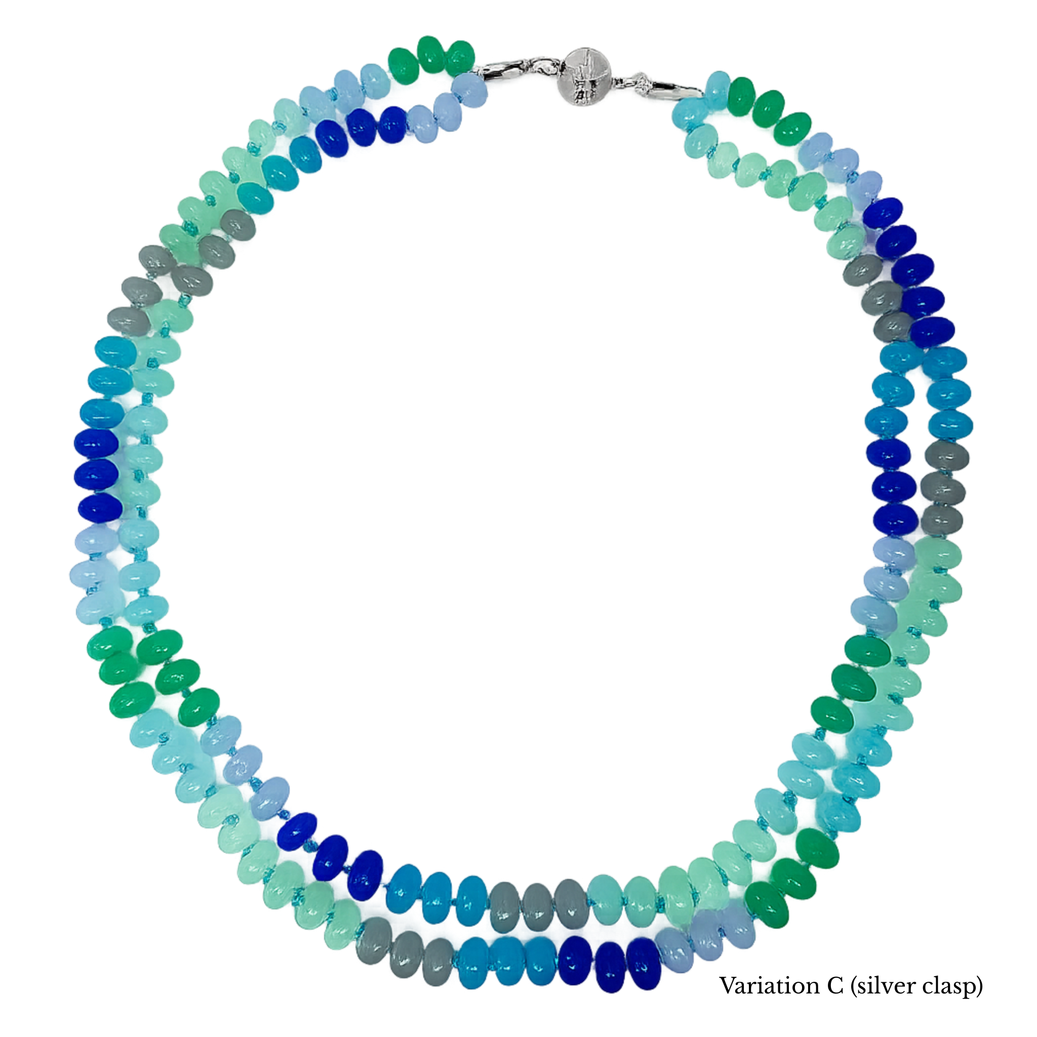 Live Colorfully Beaded Multicolored Layering Necklace
